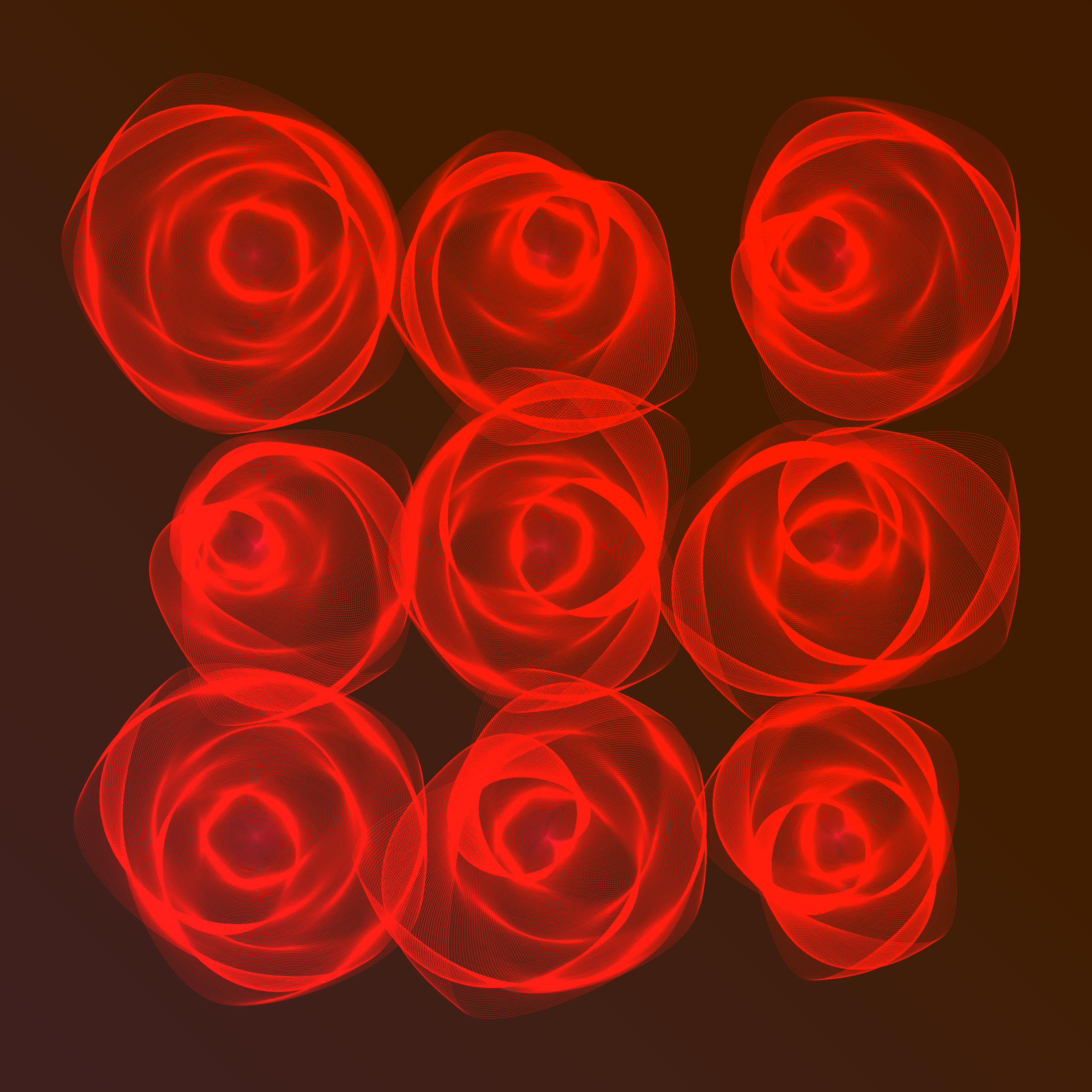 Art Blocks - Art Blocks v2 - Flowers #4528 - NFT # 116004528