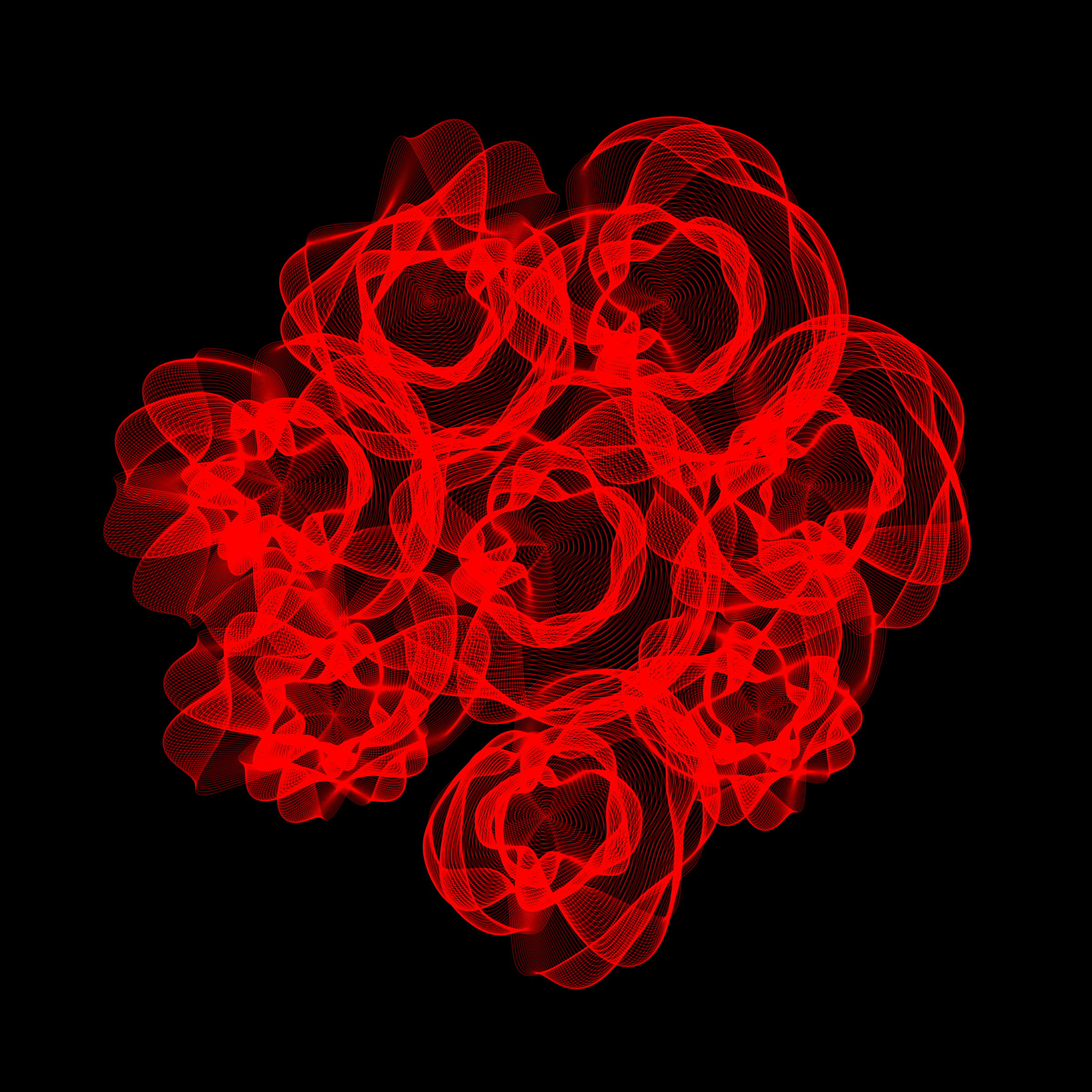 Art Blocks - Art Blocks v2 - Flowers #4529 - NFT # 116004529