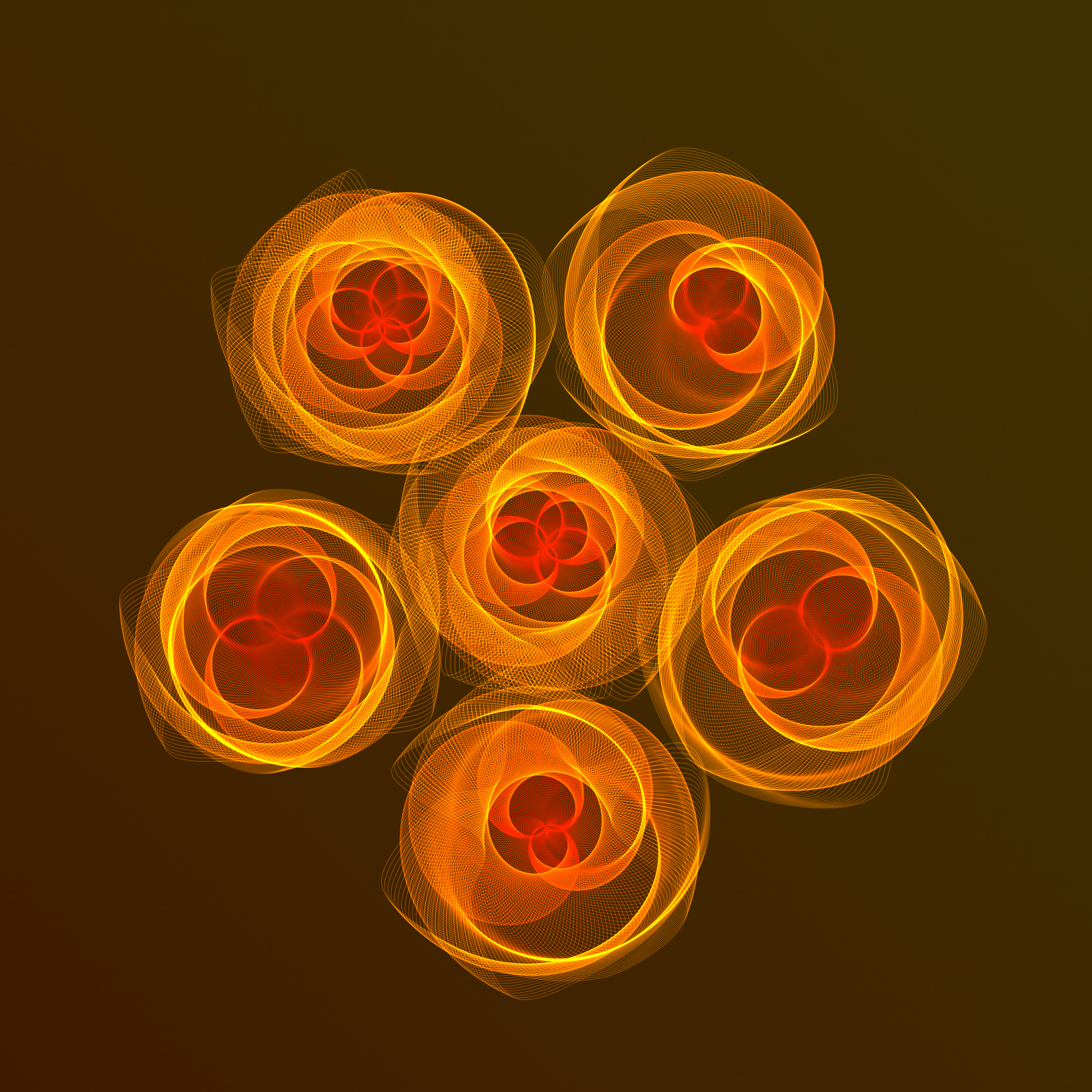 Art Blocks - Art Blocks v2 - Flowers #4533 - NFT # 116004533