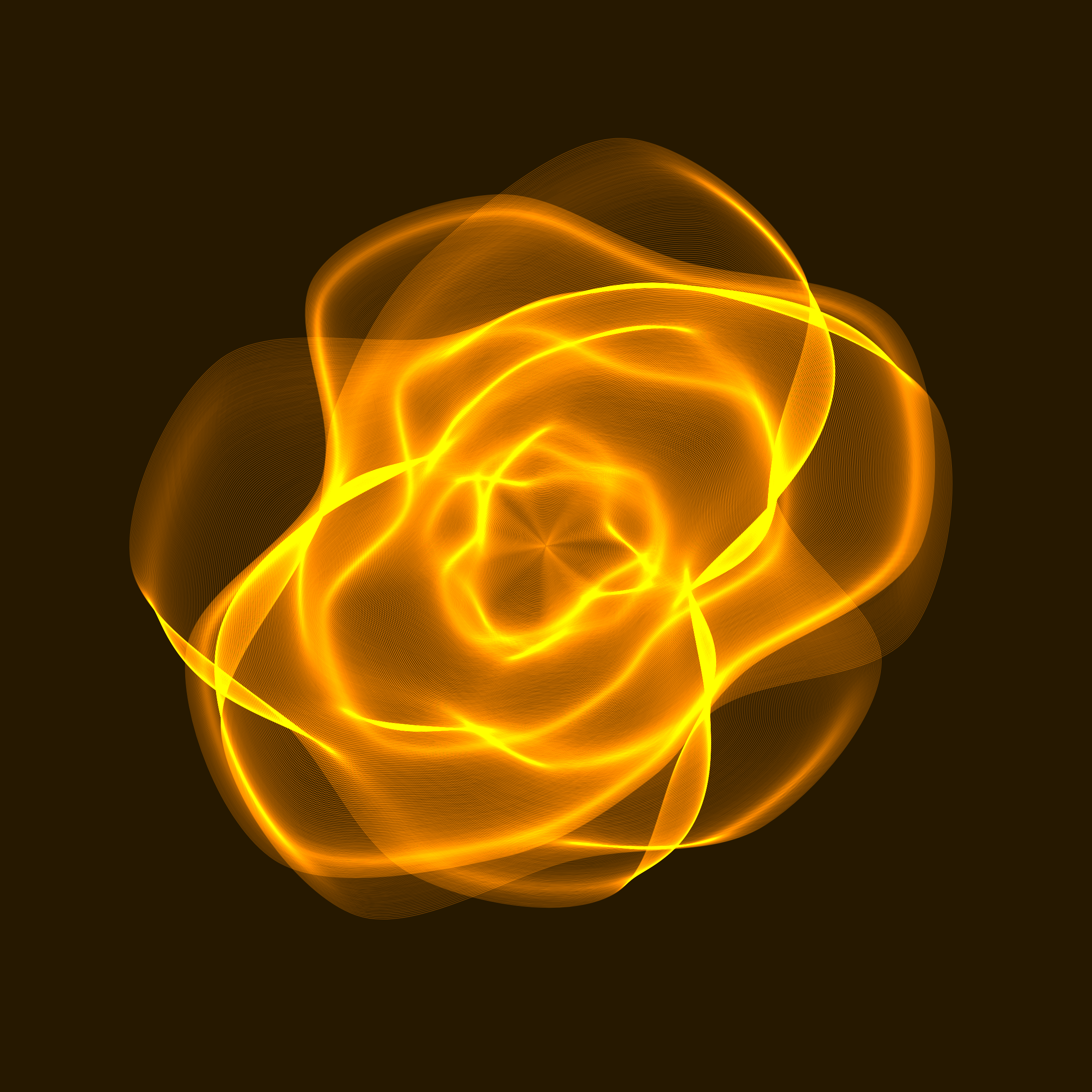 Art Blocks - Art Blocks v2 - Flowers #4534 - NFT # 116004534