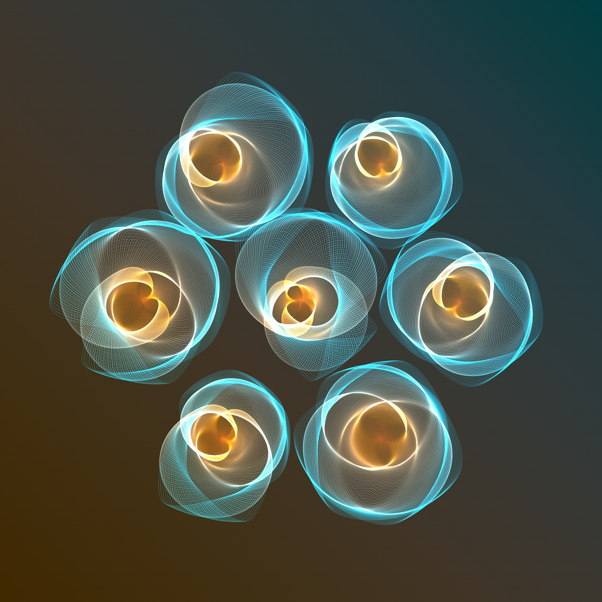 Art Blocks - Art Blocks v2 - Flowers #4537 - NFT # 116004537