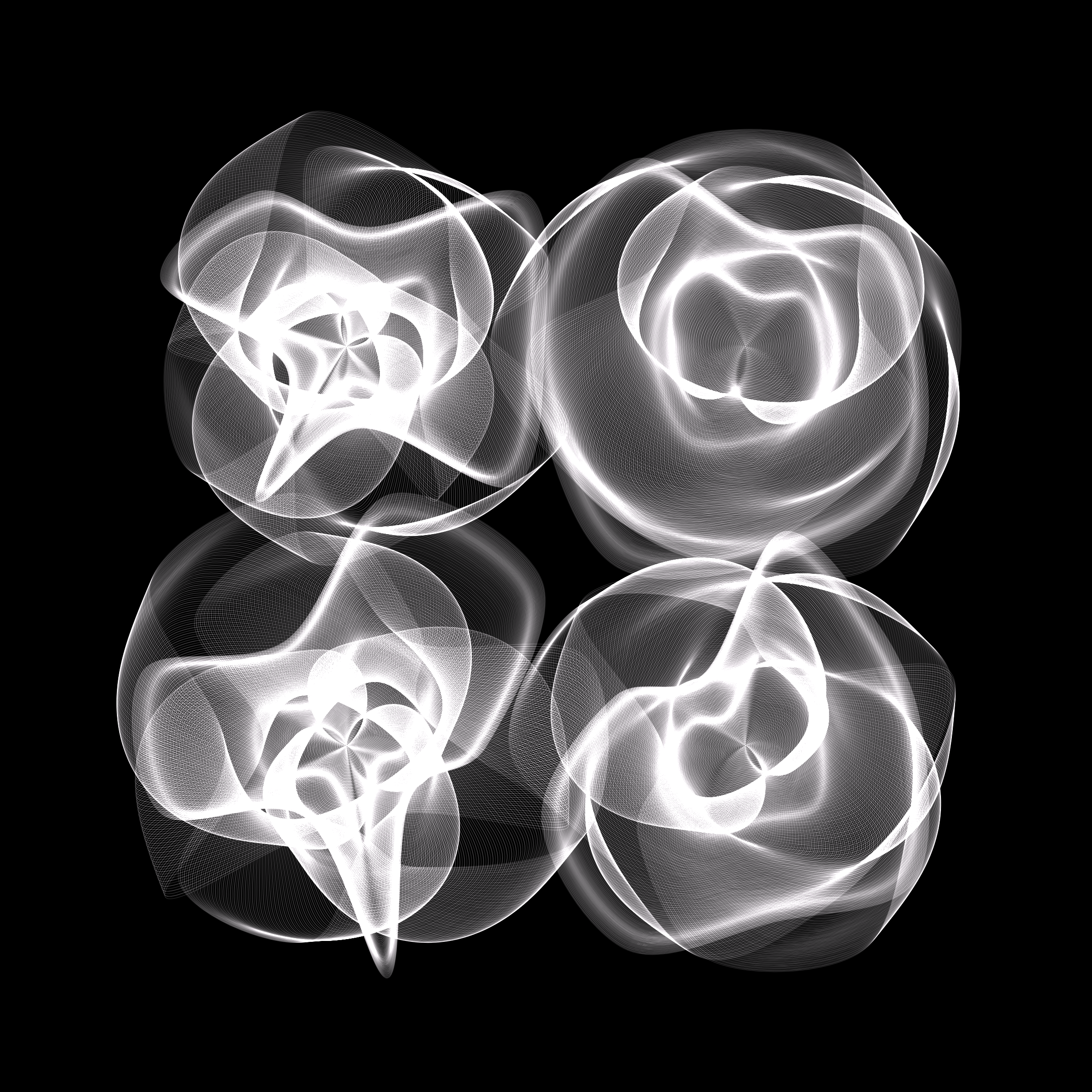 Art Blocks - Art Blocks v2 - Flowers #4539 - NFT # 116004539