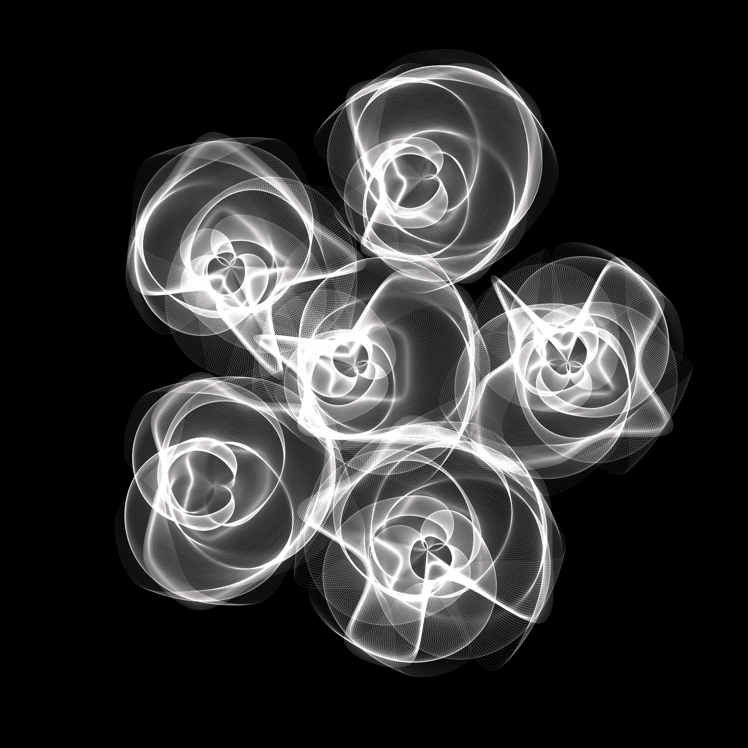 Art Blocks - Art Blocks v2 - Flowers #4542 - NFT # 116004542