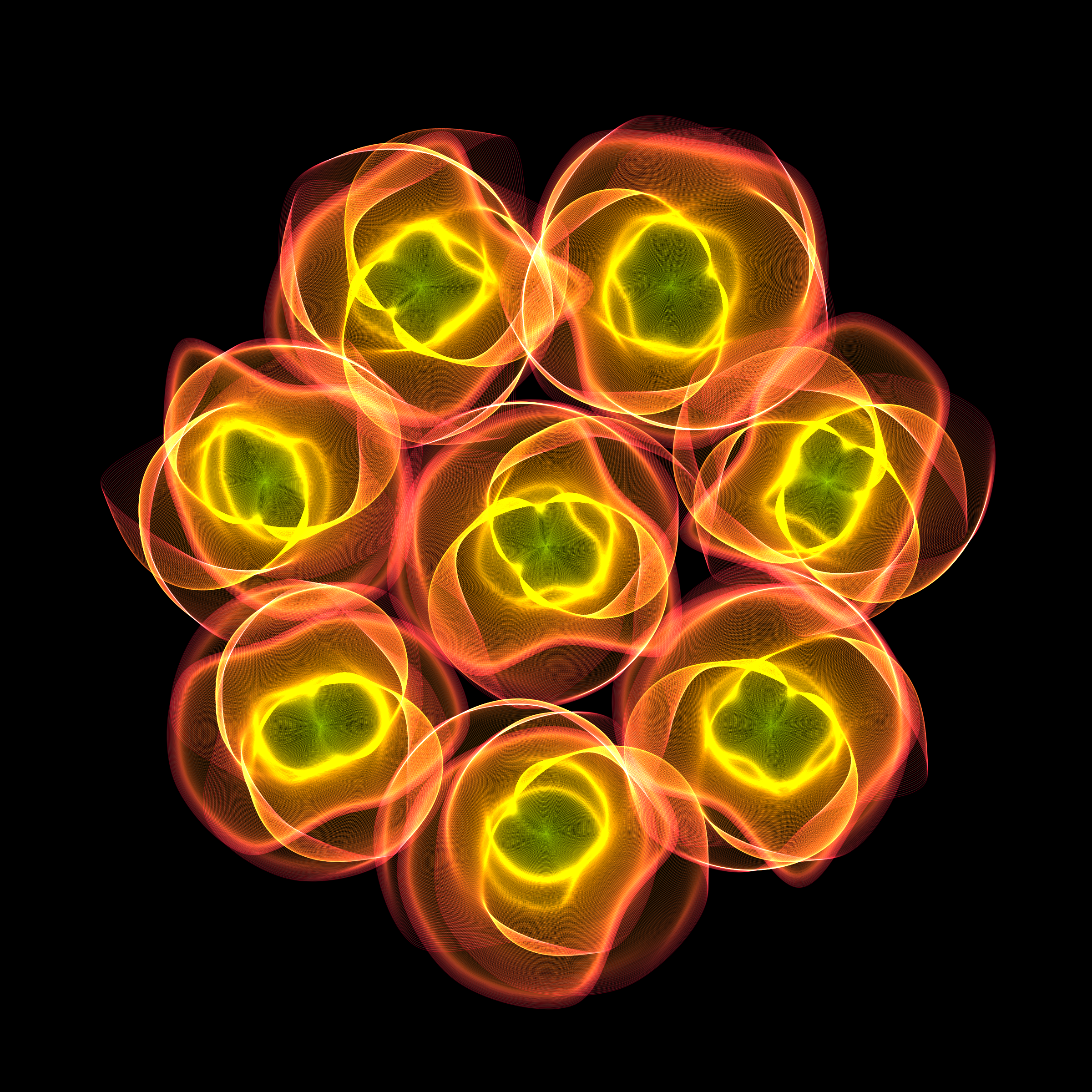 Art Blocks - Art Blocks v2 - Flowers #4544 - NFT # 116004544