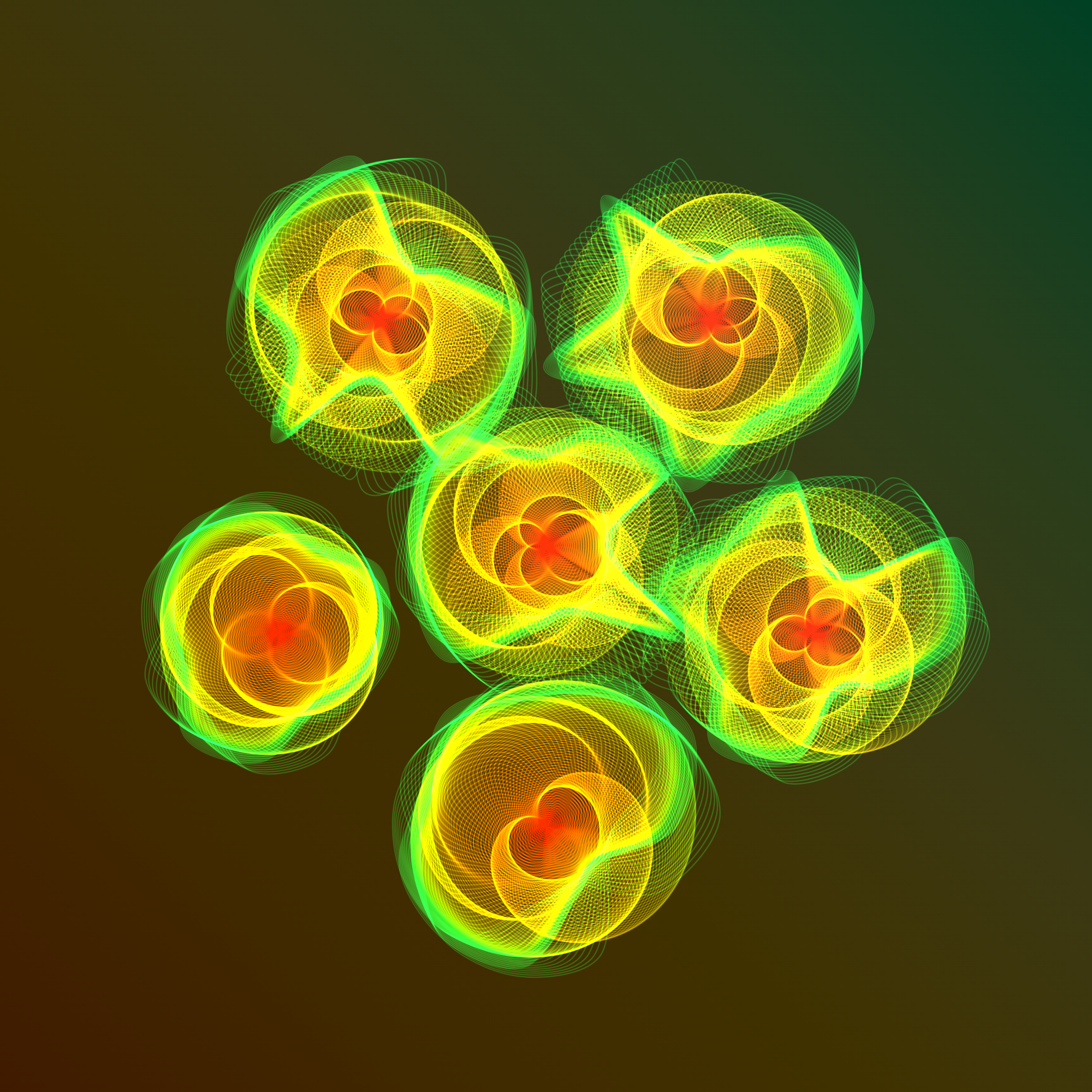 Art Blocks - Art Blocks v2 - Flowers #4553 - NFT # 116004553