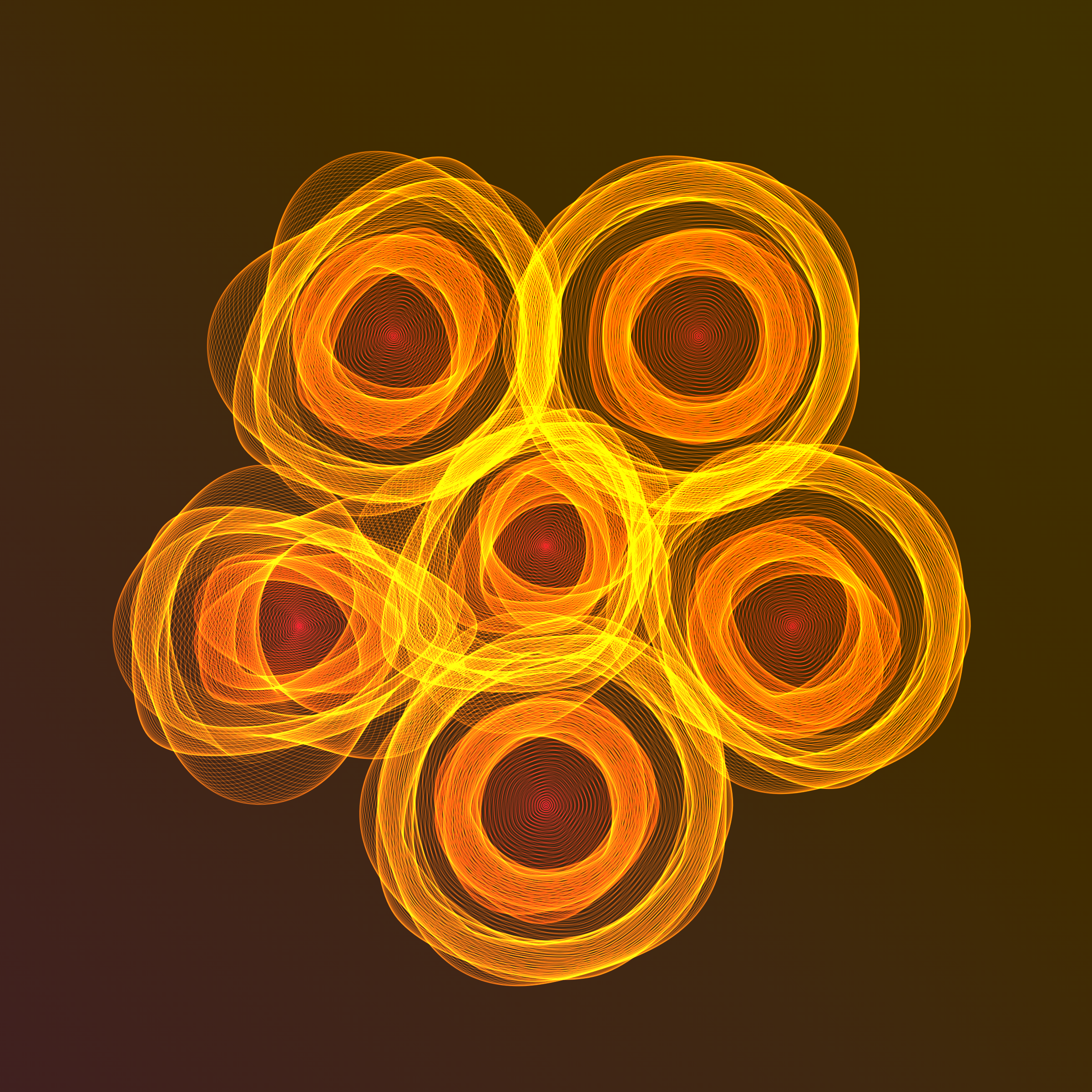 Art Blocks - Art Blocks v2 - Flowers #4556 - NFT # 116004556