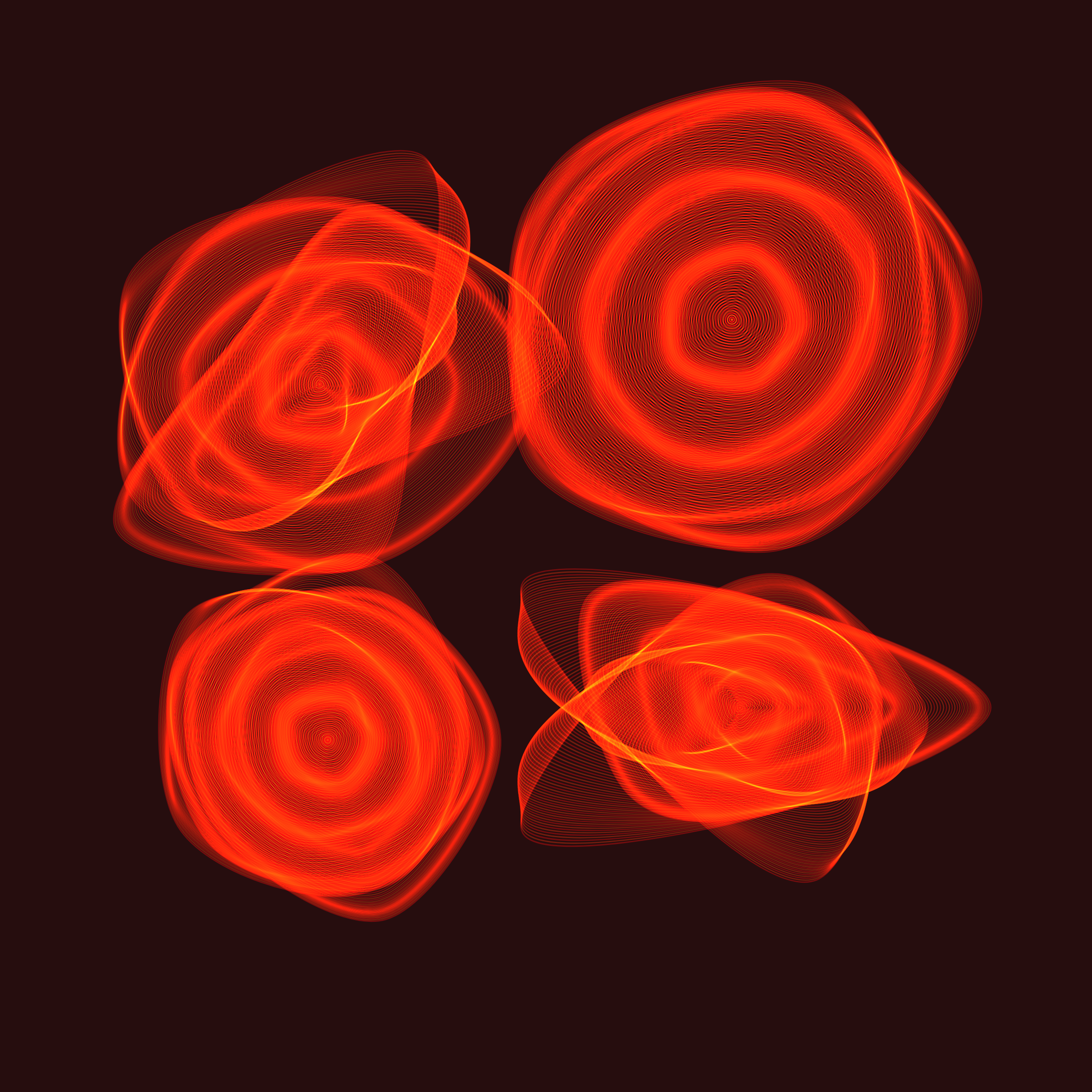 Art Blocks - Art Blocks v2 - Flowers #4565 - NFT # 116004565