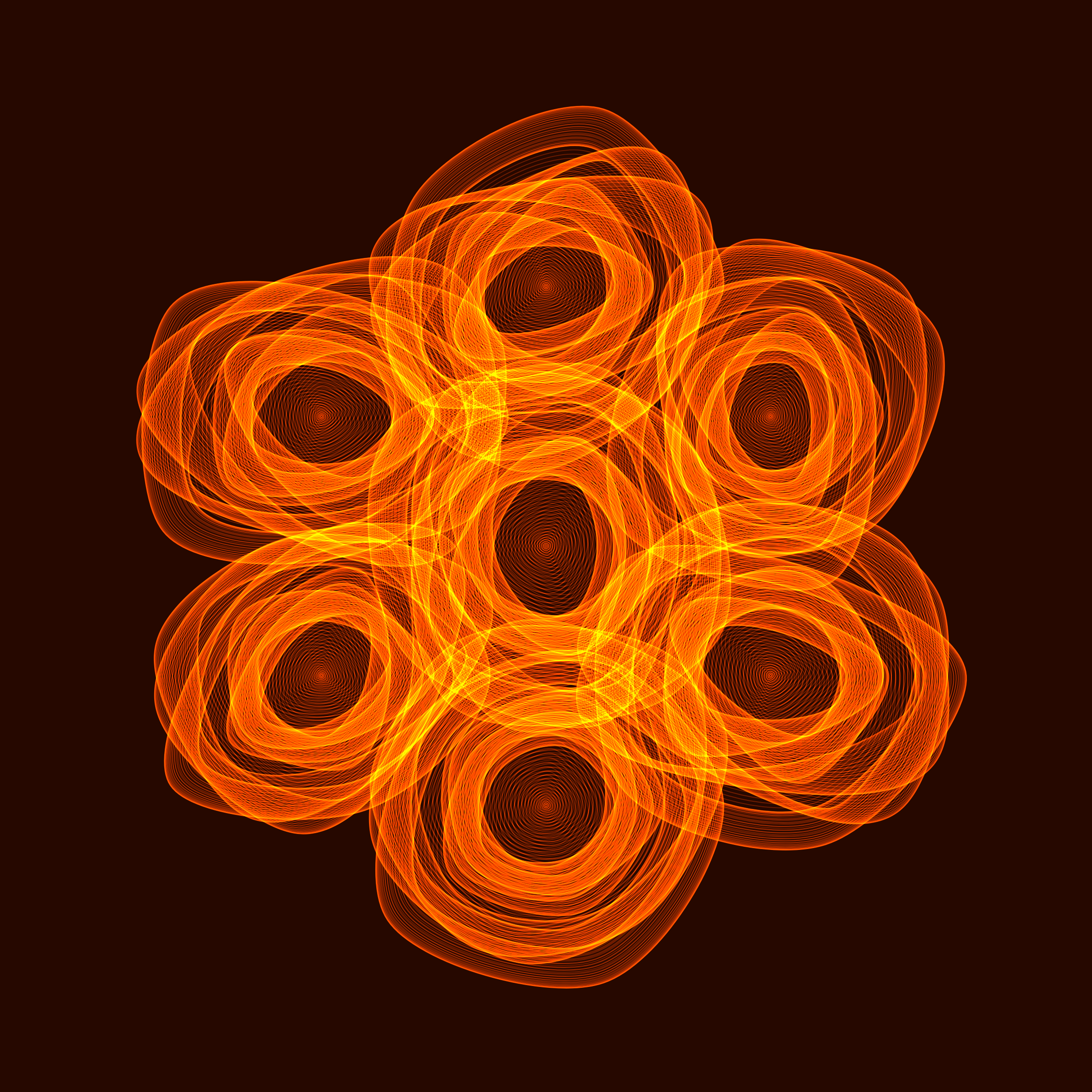 Art Blocks - Art Blocks v2 - Flowers #4568 - NFT # 116004568