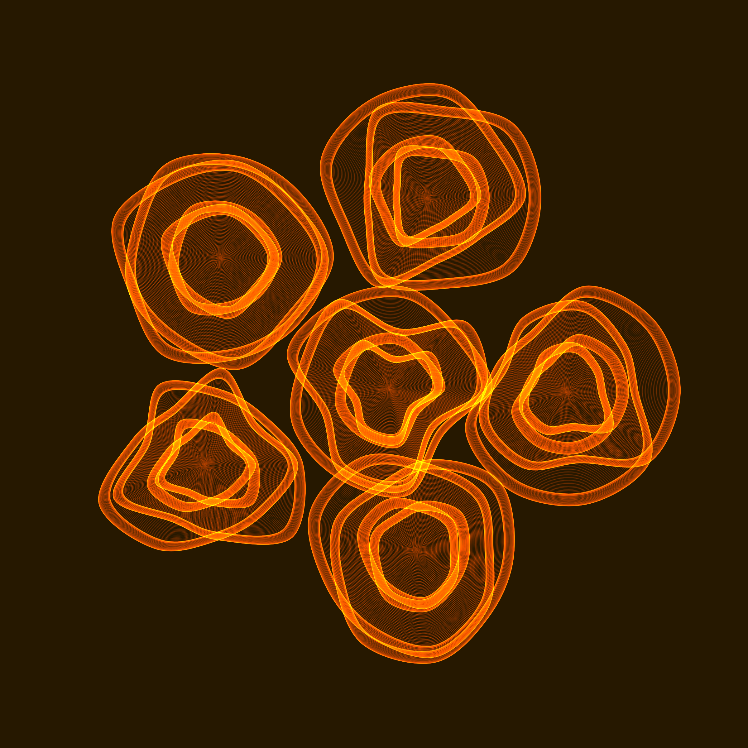 Art Blocks - Art Blocks v2 - Flowers #4574 - NFT # 116004574