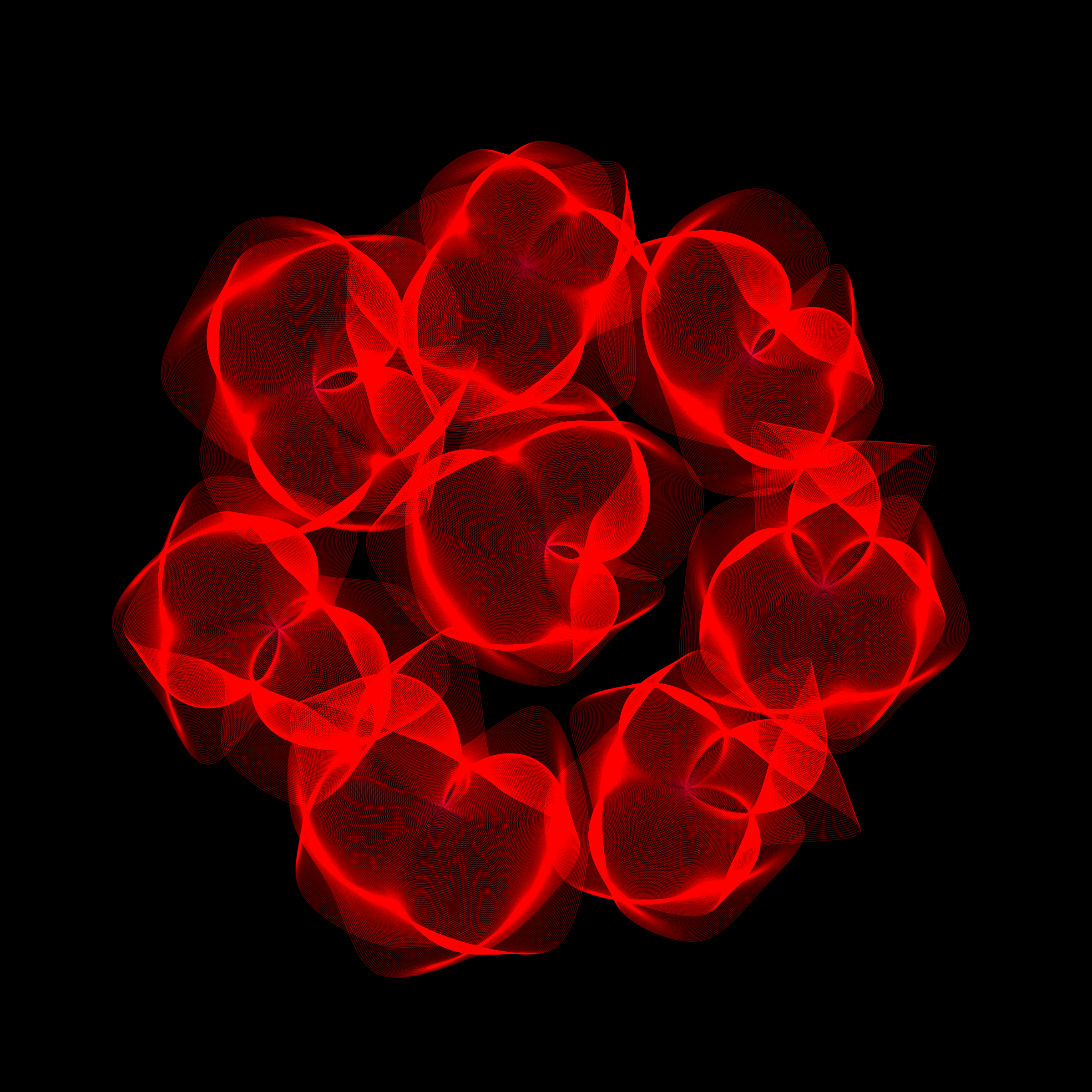 Art Blocks - Art Blocks v2 - Flowers #4583 - NFT # 116004583