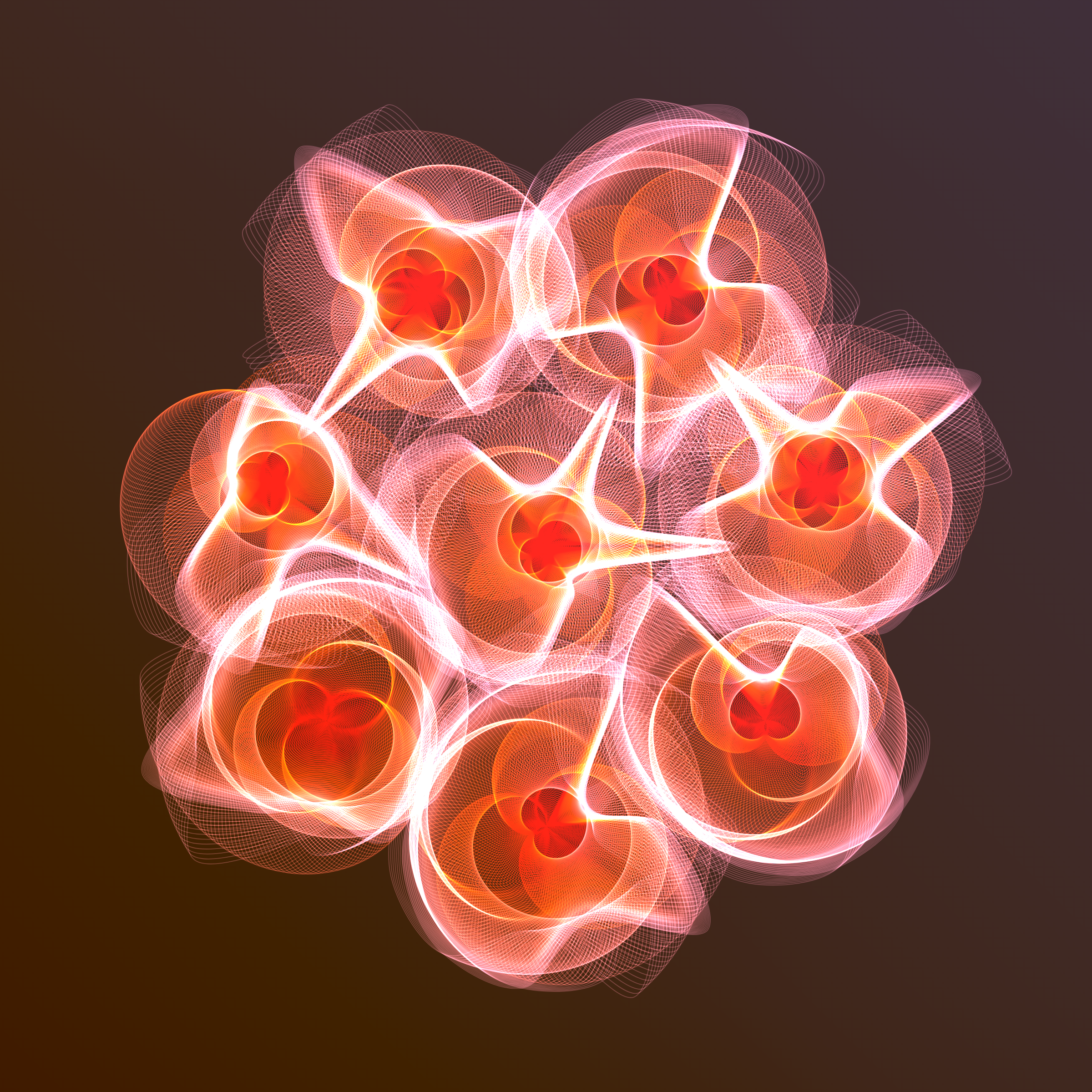 Art Blocks - Art Blocks v2 - Flowers #4591 - NFT # 116004591