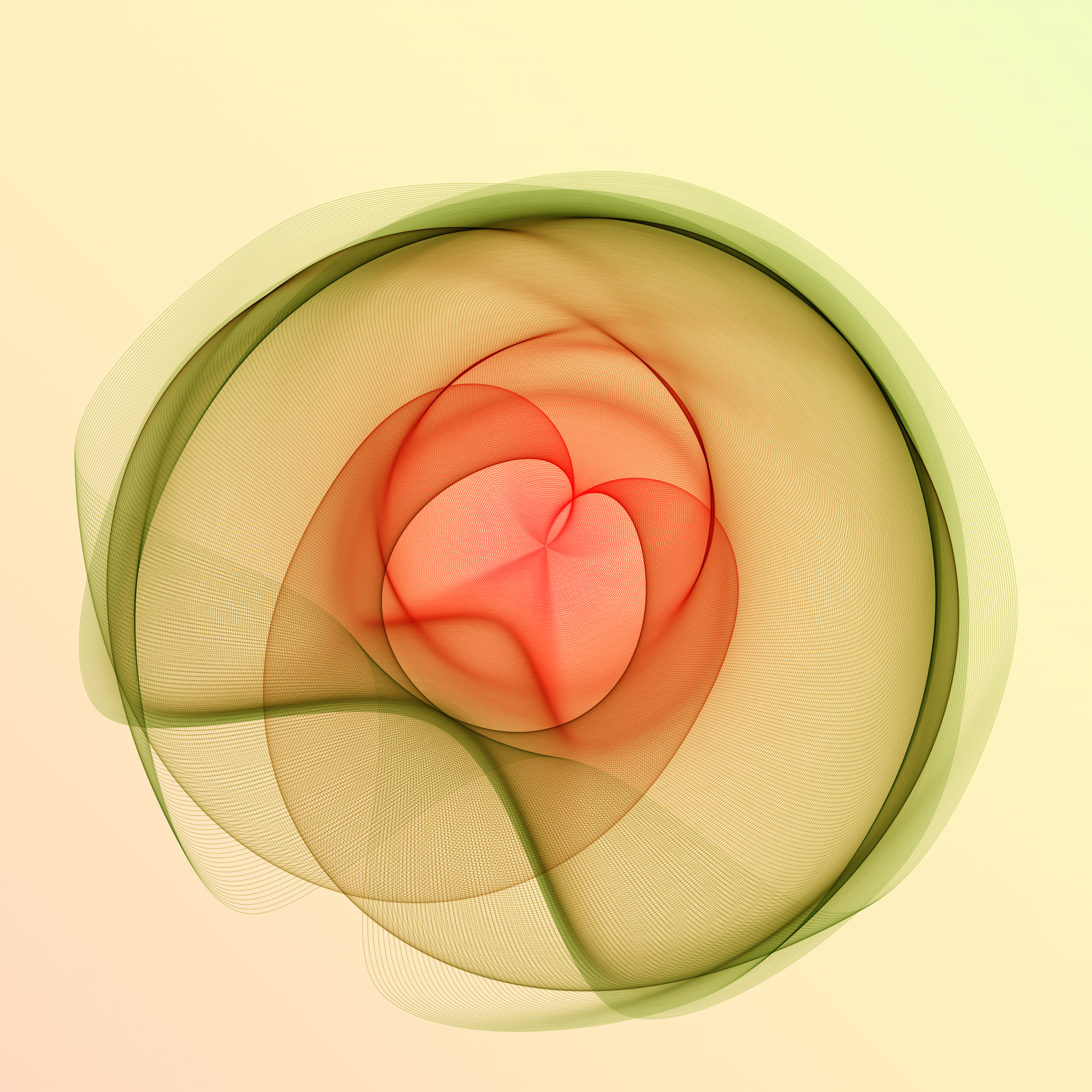 Art Blocks - Art Blocks v2 - Flowers #4592 - NFT # 116004592