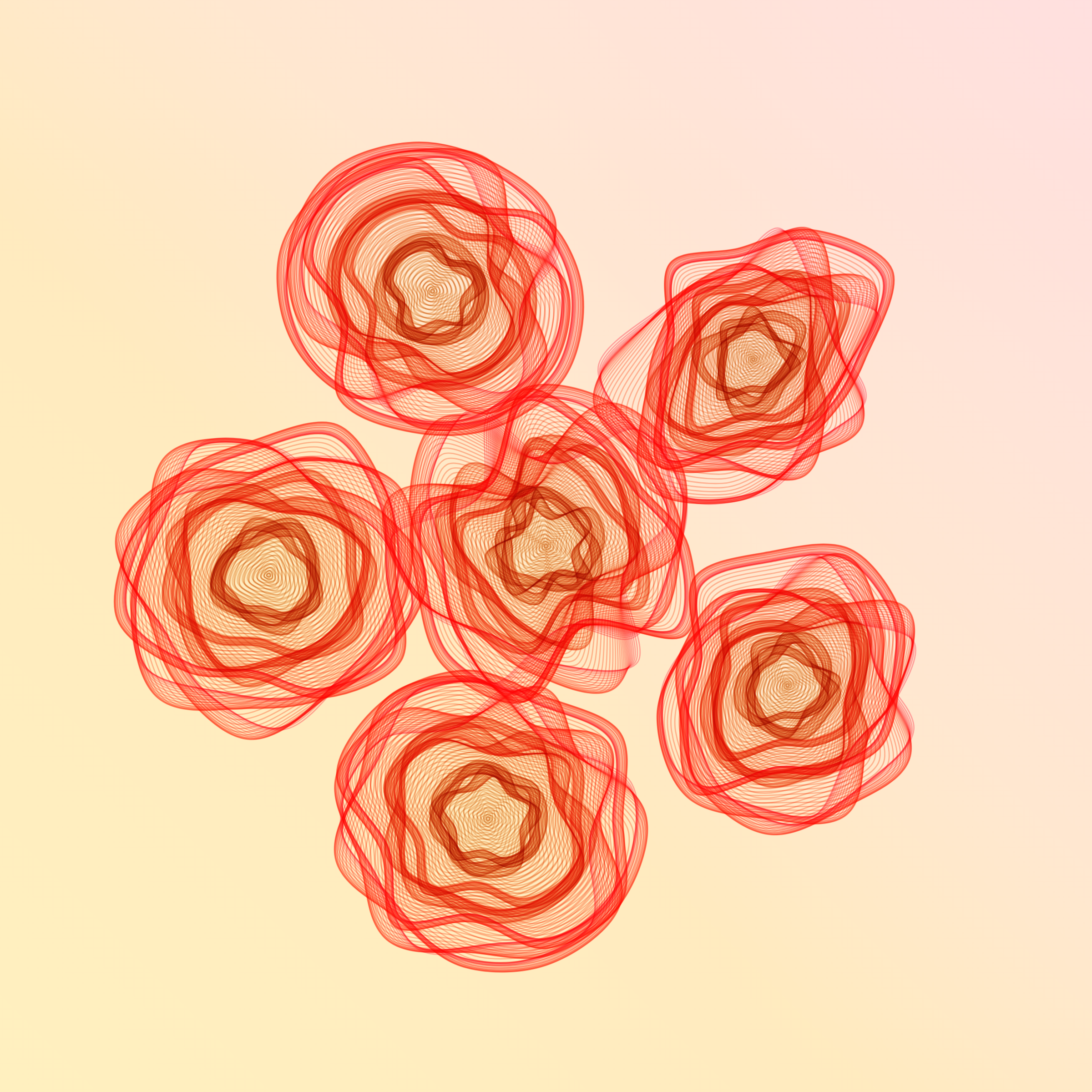 Art Blocks - Art Blocks v2 - Flowers #4601 - NFT # 116004601