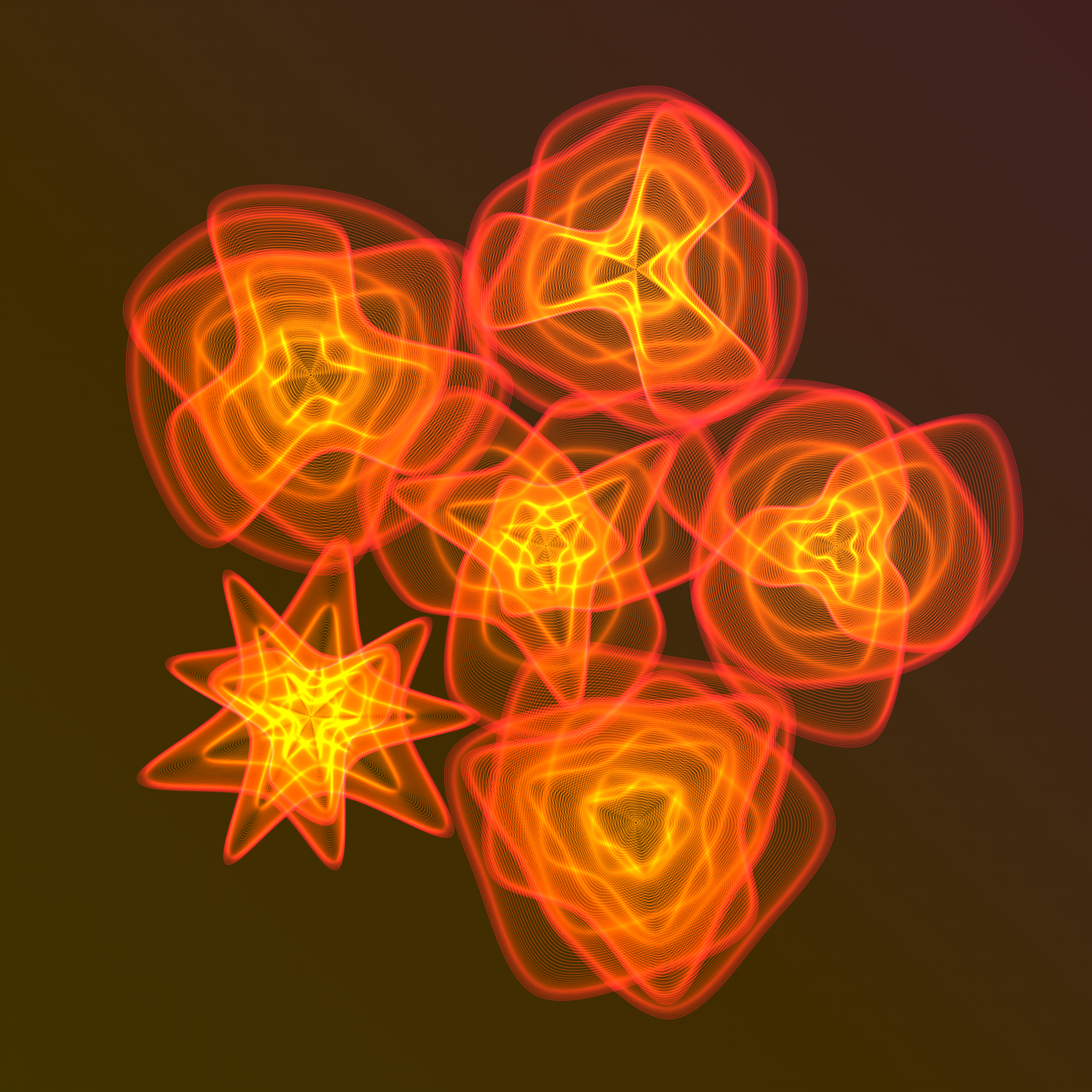 Art Blocks - Art Blocks v2 - Flowers #4608 - NFT # 116004608