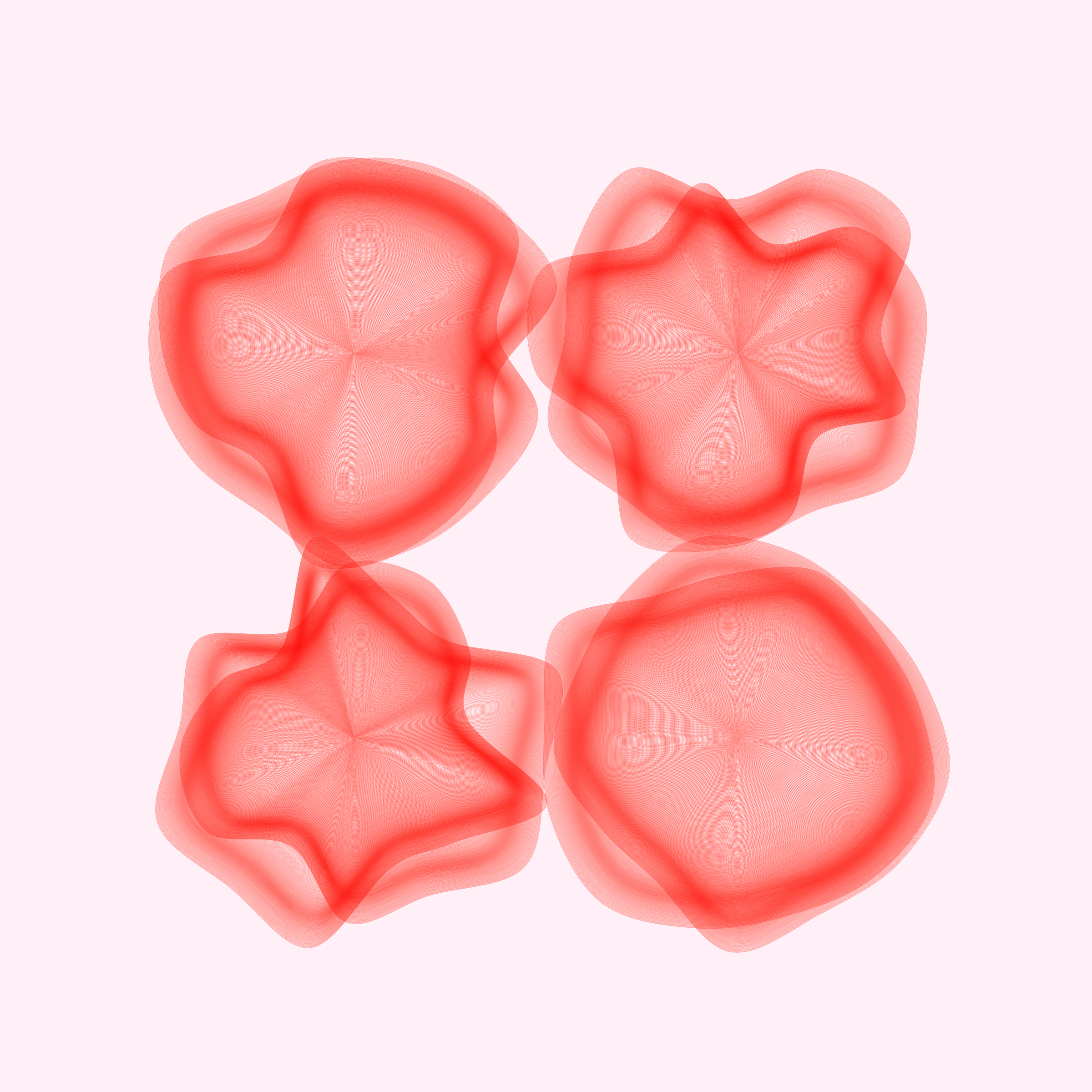 Art Blocks - Art Blocks v2 - Flowers #4616 - NFT # 116004616