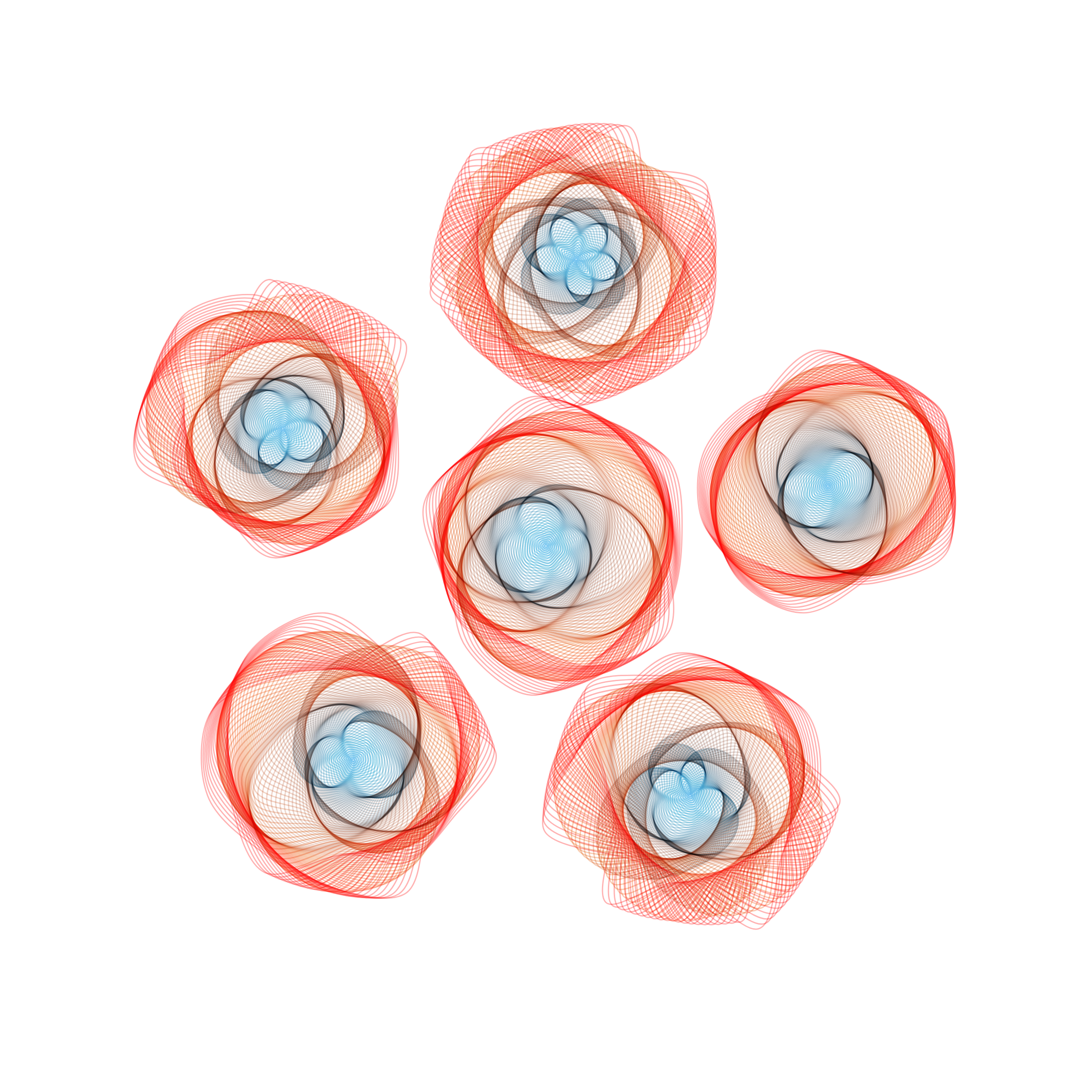 Art Blocks - Art Blocks v2 - Flowers #4619 - NFT # 116004619