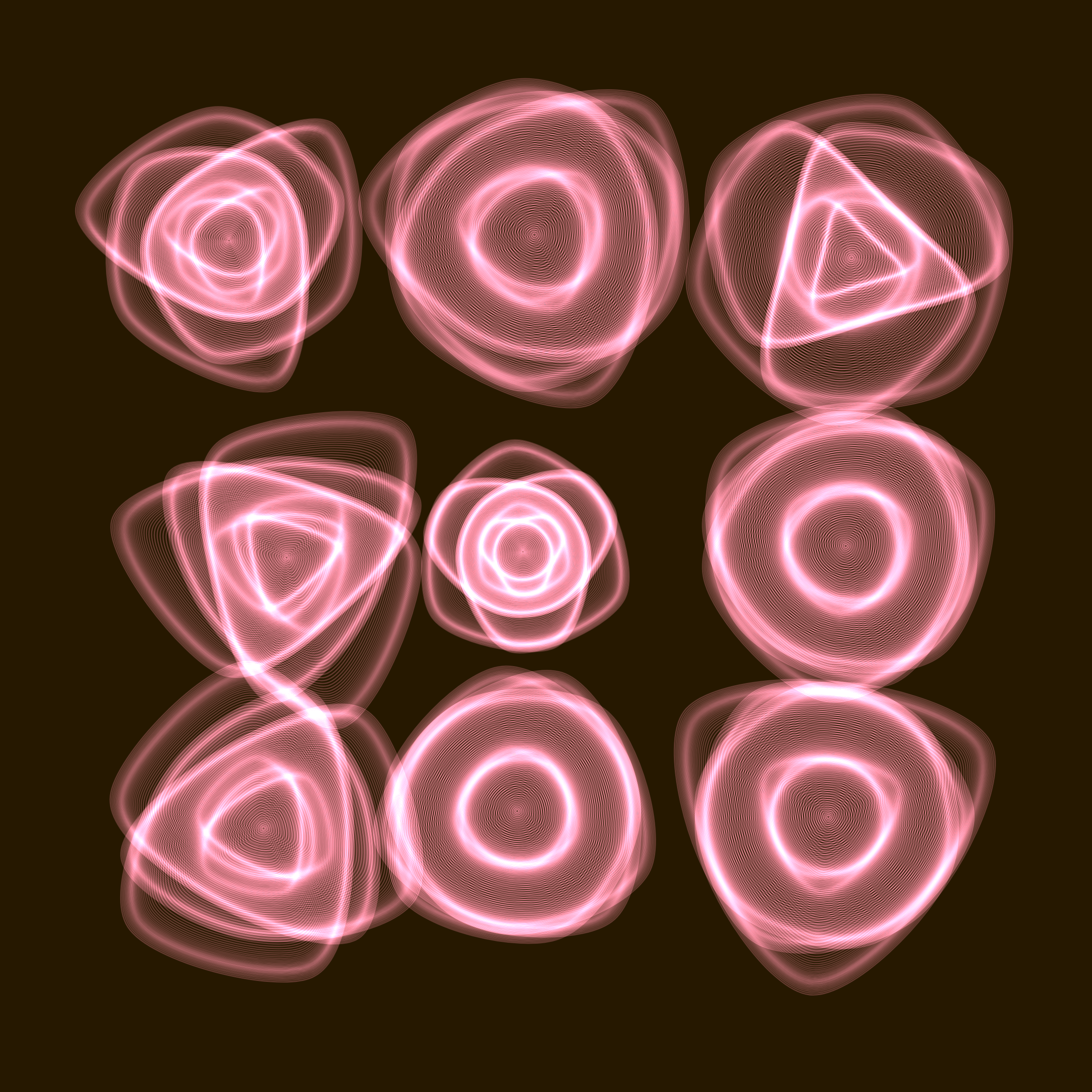 Art Blocks - Art Blocks v2 - Flowers #4621 - NFT # 116004621