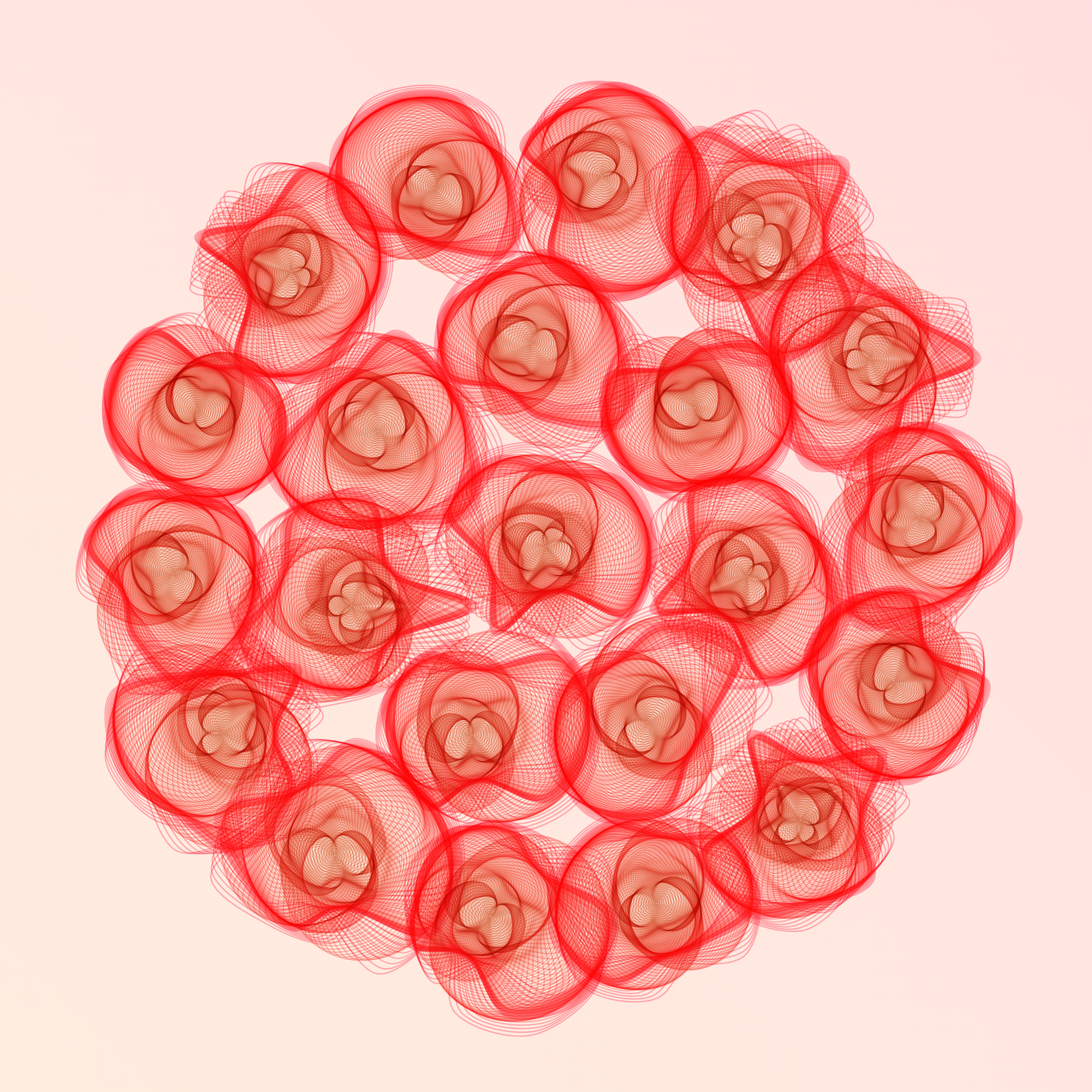 Art Blocks - Art Blocks v2 - Flowers #4622 - NFT # 116004622