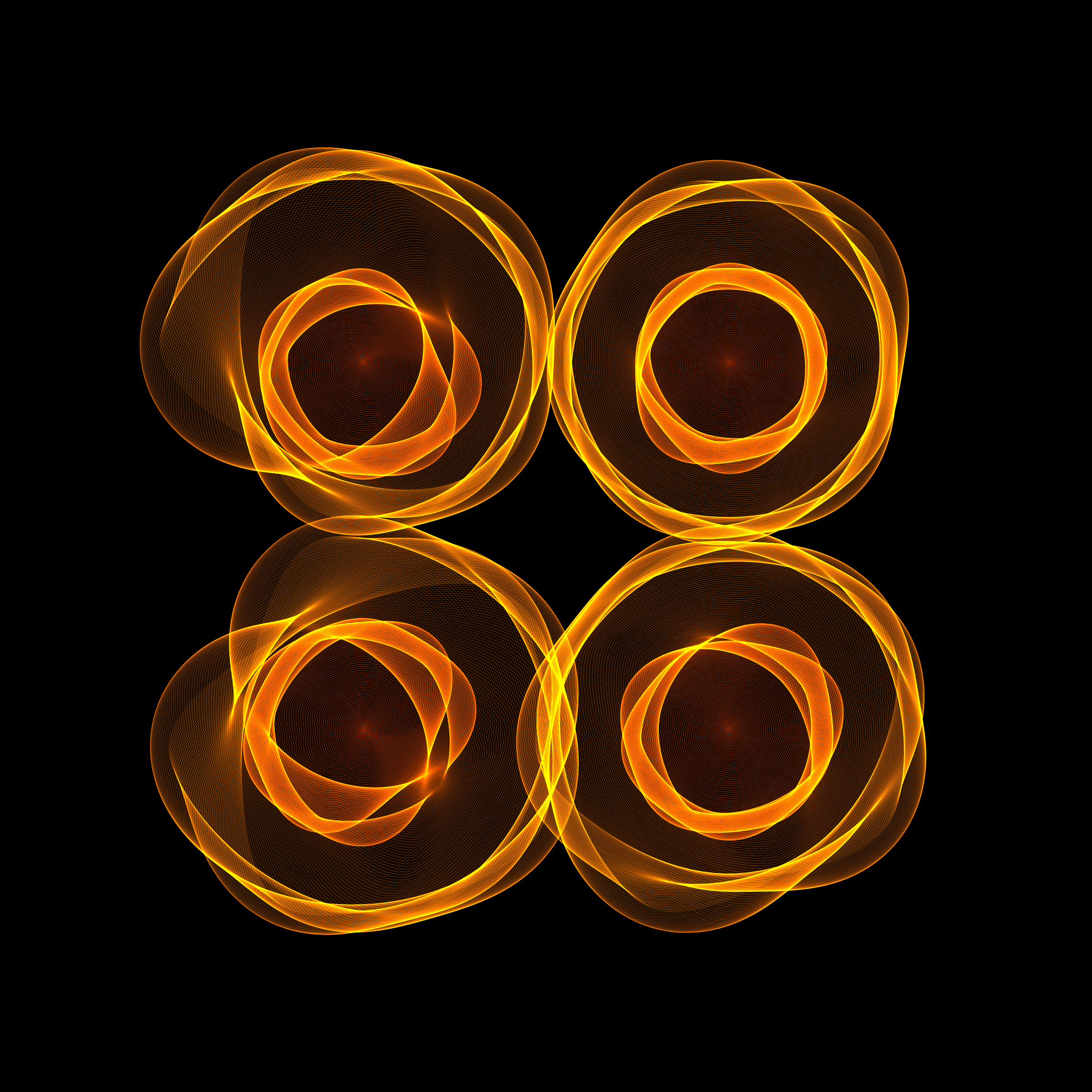 Art Blocks - Art Blocks v2 - Flowers #4638 - NFT # 116004638