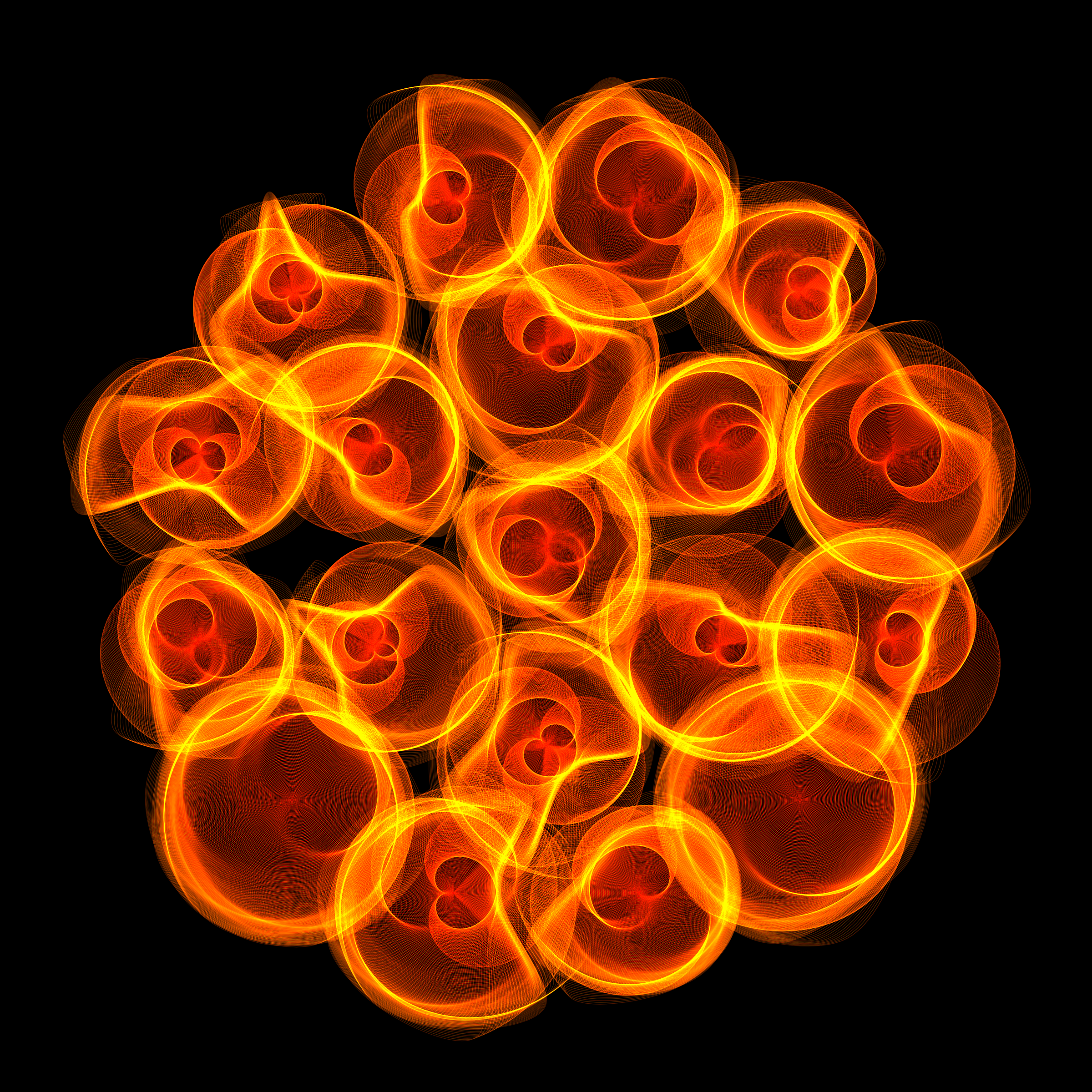 Art Blocks - Art Blocks v2 - Flowers #4643 - NFT # 116004643