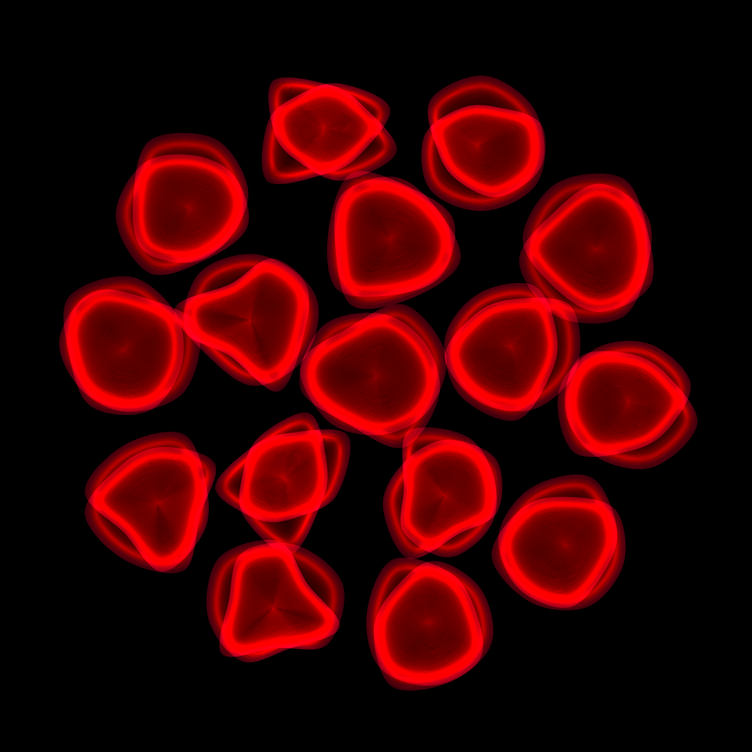 Art Blocks - Art Blocks v2 - Flowers #4647 - NFT # 116004647