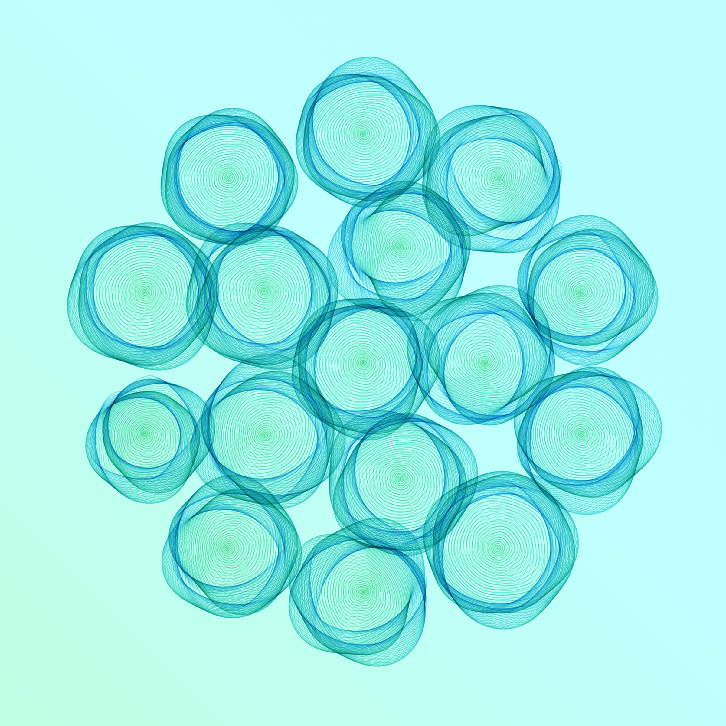 Art Blocks - Art Blocks v2 - Flowers #4659 - NFT # 116004659