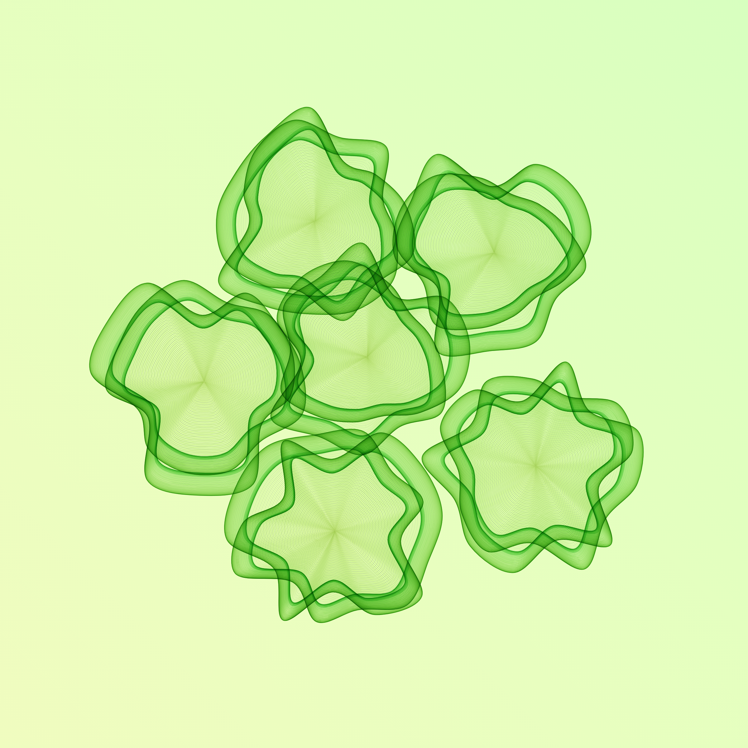 Art Blocks - Art Blocks v2 - Flowers #4660 - NFT # 116004660