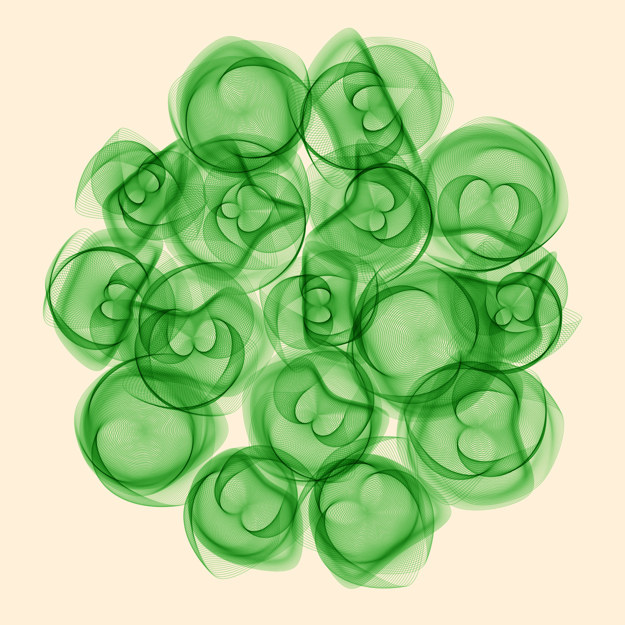 Art Blocks - Art Blocks v2 - Flowers #4662 - NFT # 116004662