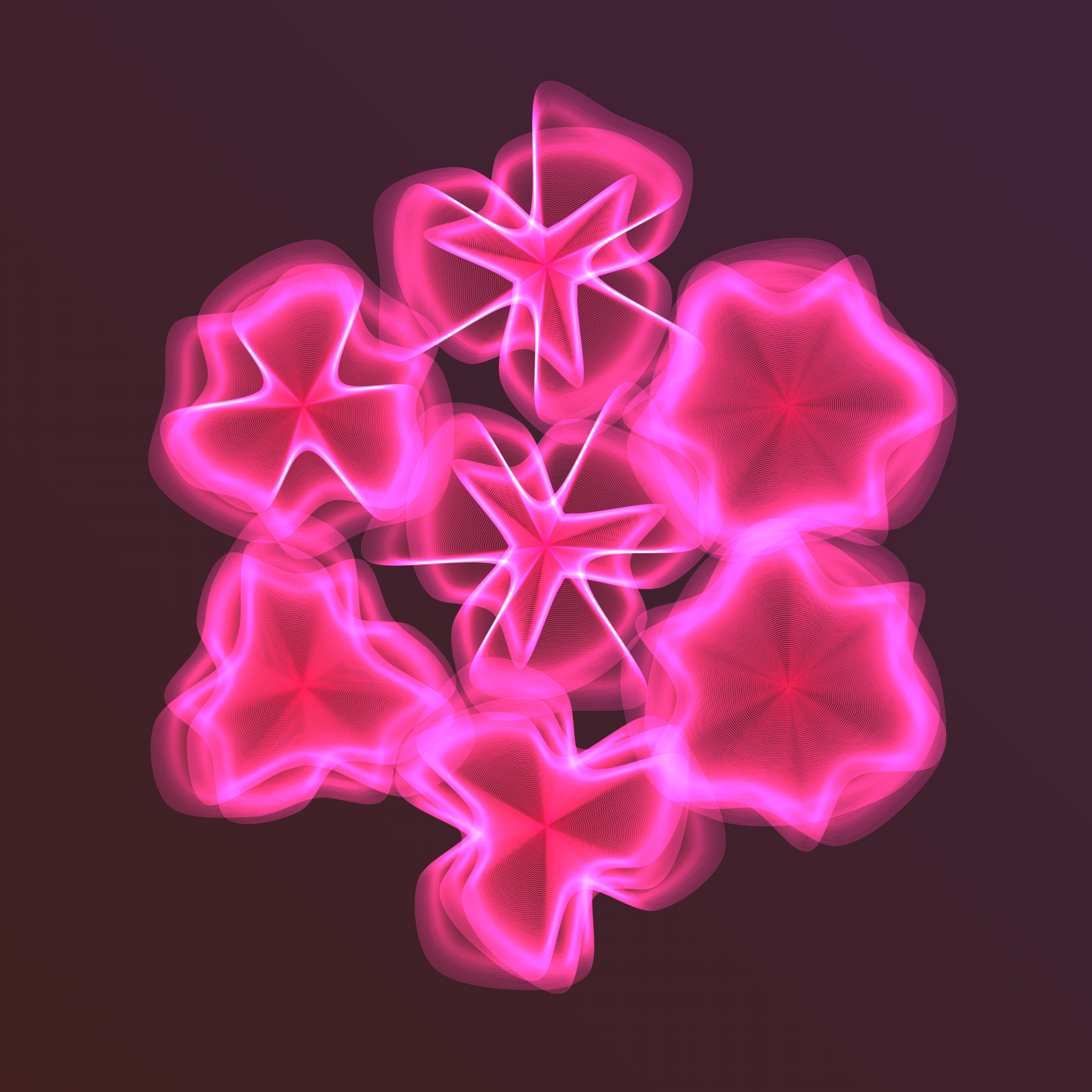 Art Blocks - Art Blocks v2 - Flowers #4663 - NFT # 116004663