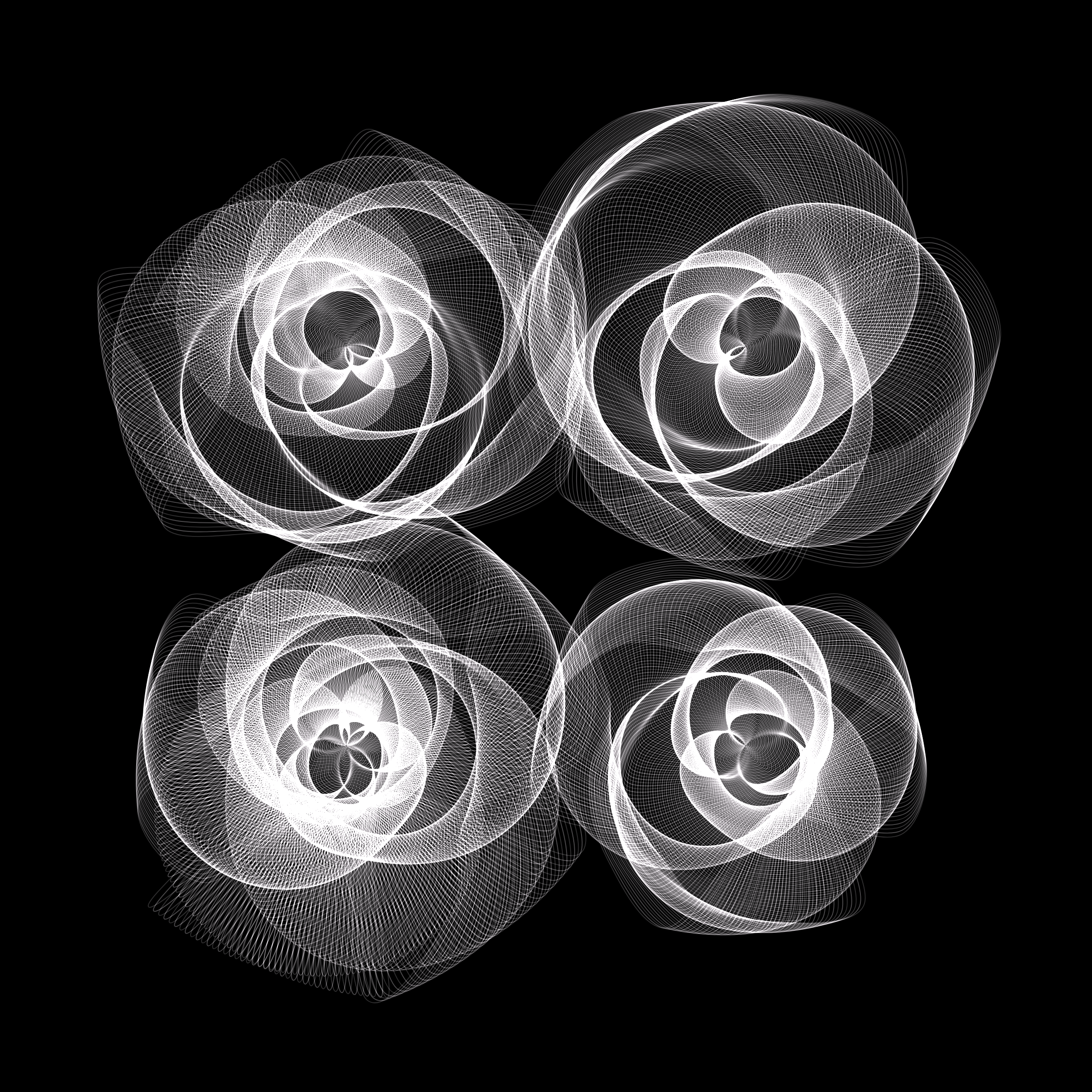 Art Blocks - Art Blocks v2 - Flowers #4664 - NFT # 116004664