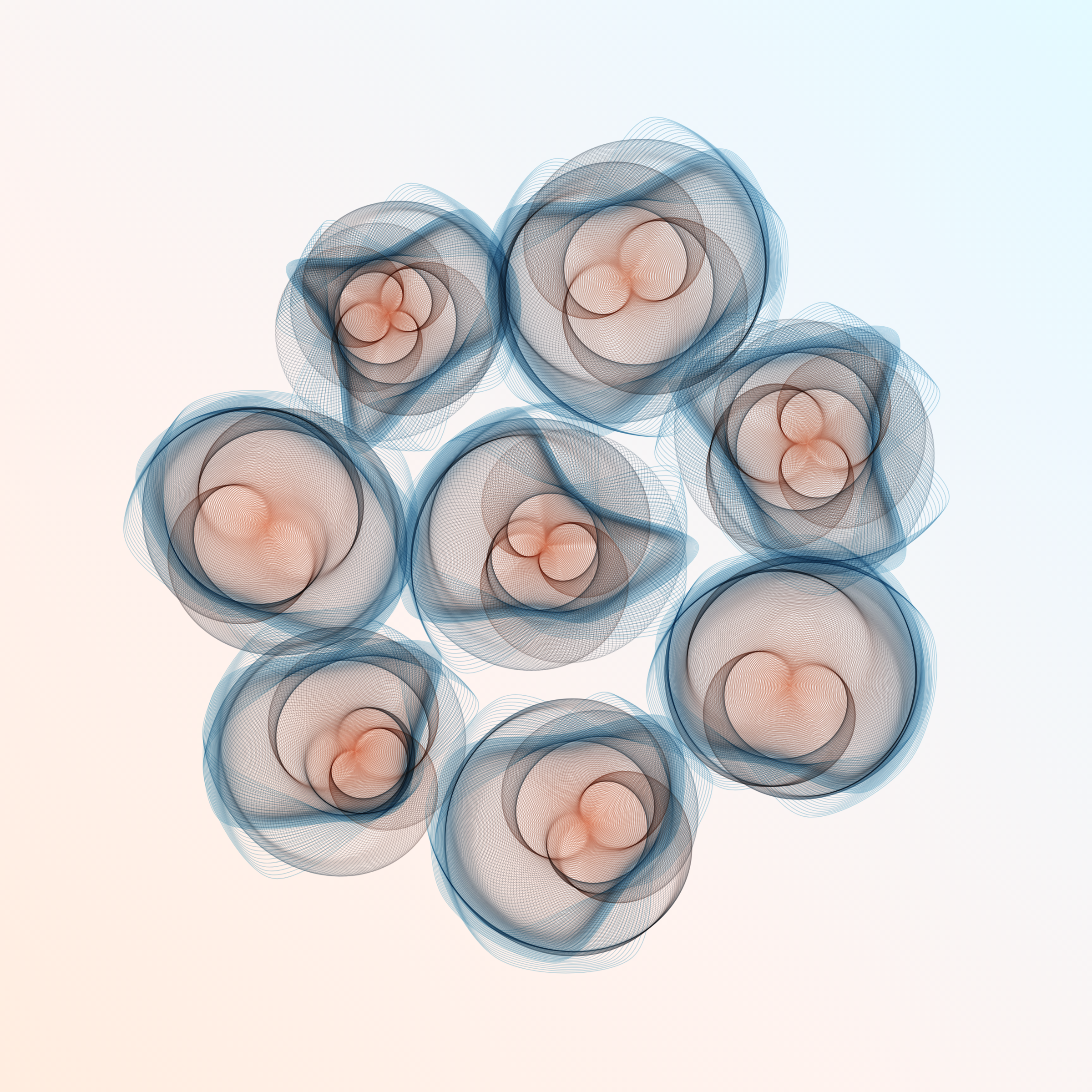 Art Blocks - Art Blocks v2 - Flowers #4665 - NFT # 116004665