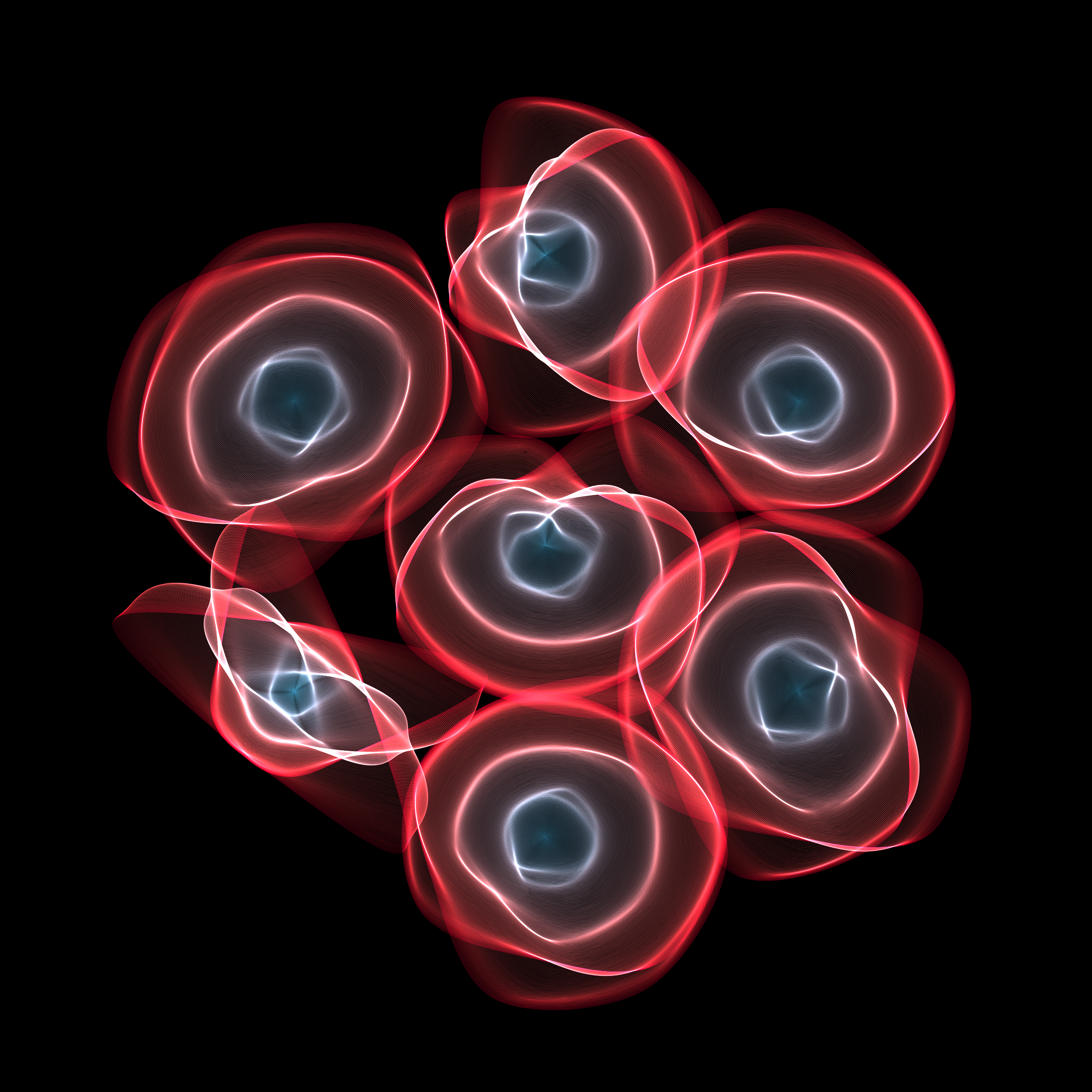 Art Blocks - Art Blocks v2 - Flowers #4666 - NFT # 116004666