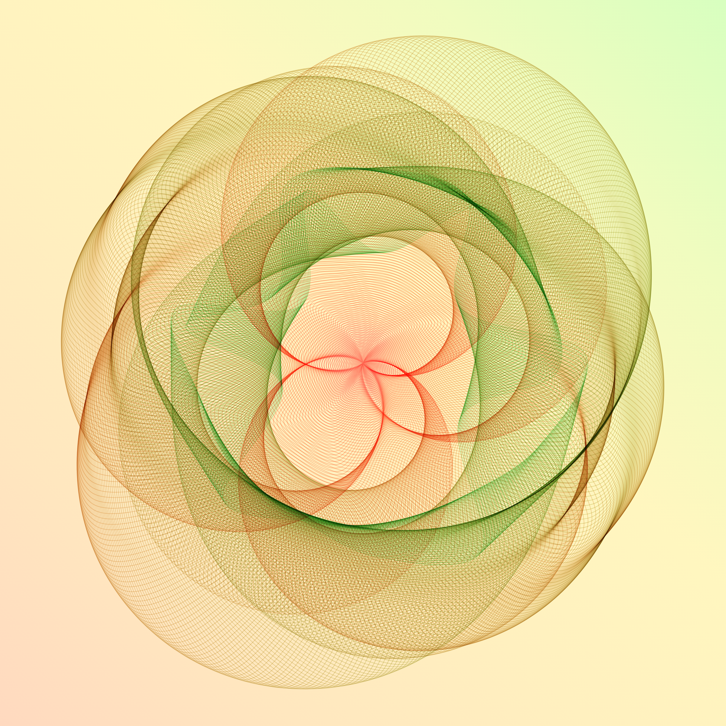 Art Blocks - Art Blocks v2 - Flowers #4673 - NFT # 116004673