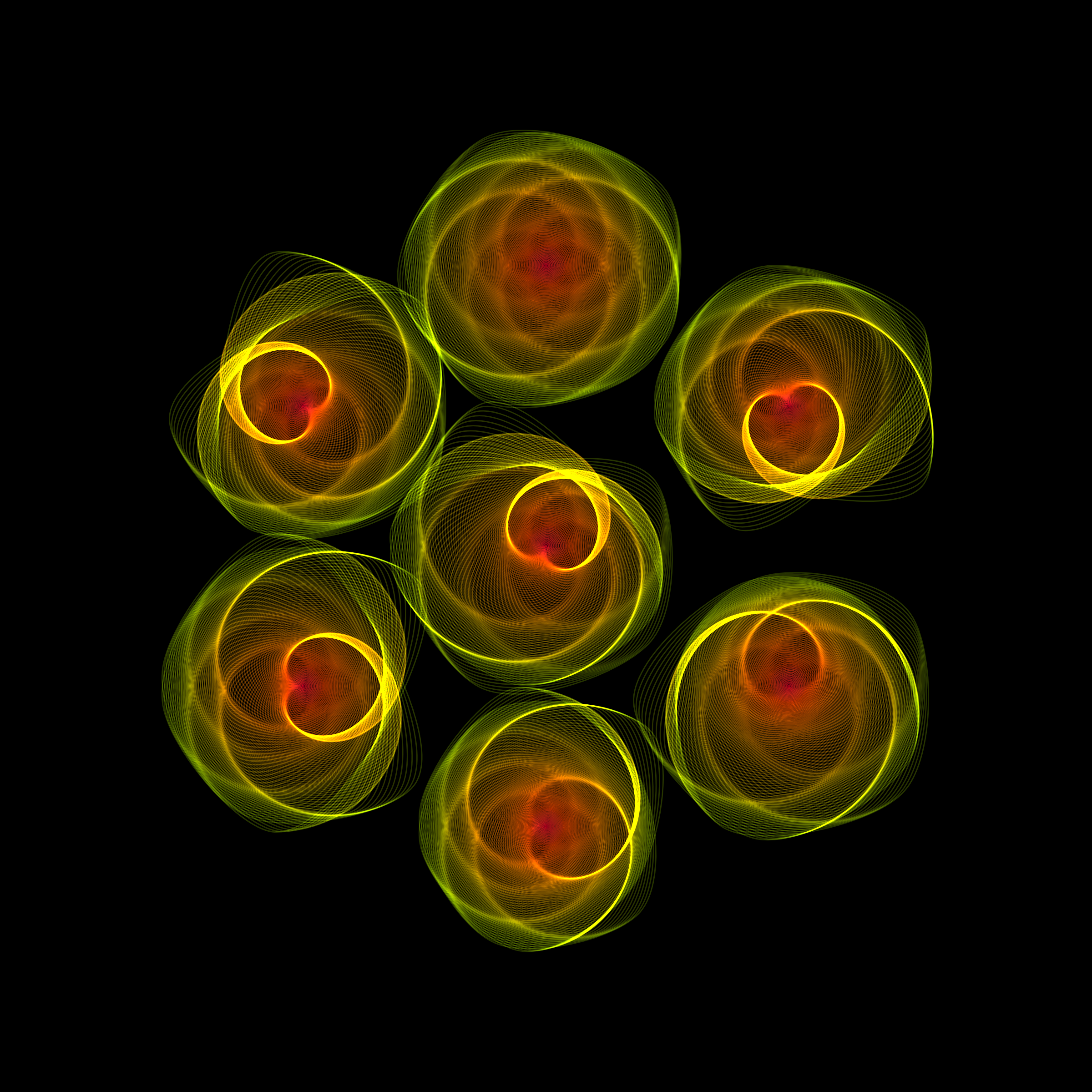 Art Blocks - Art Blocks v2 - Flowers #4675 - NFT # 116004675