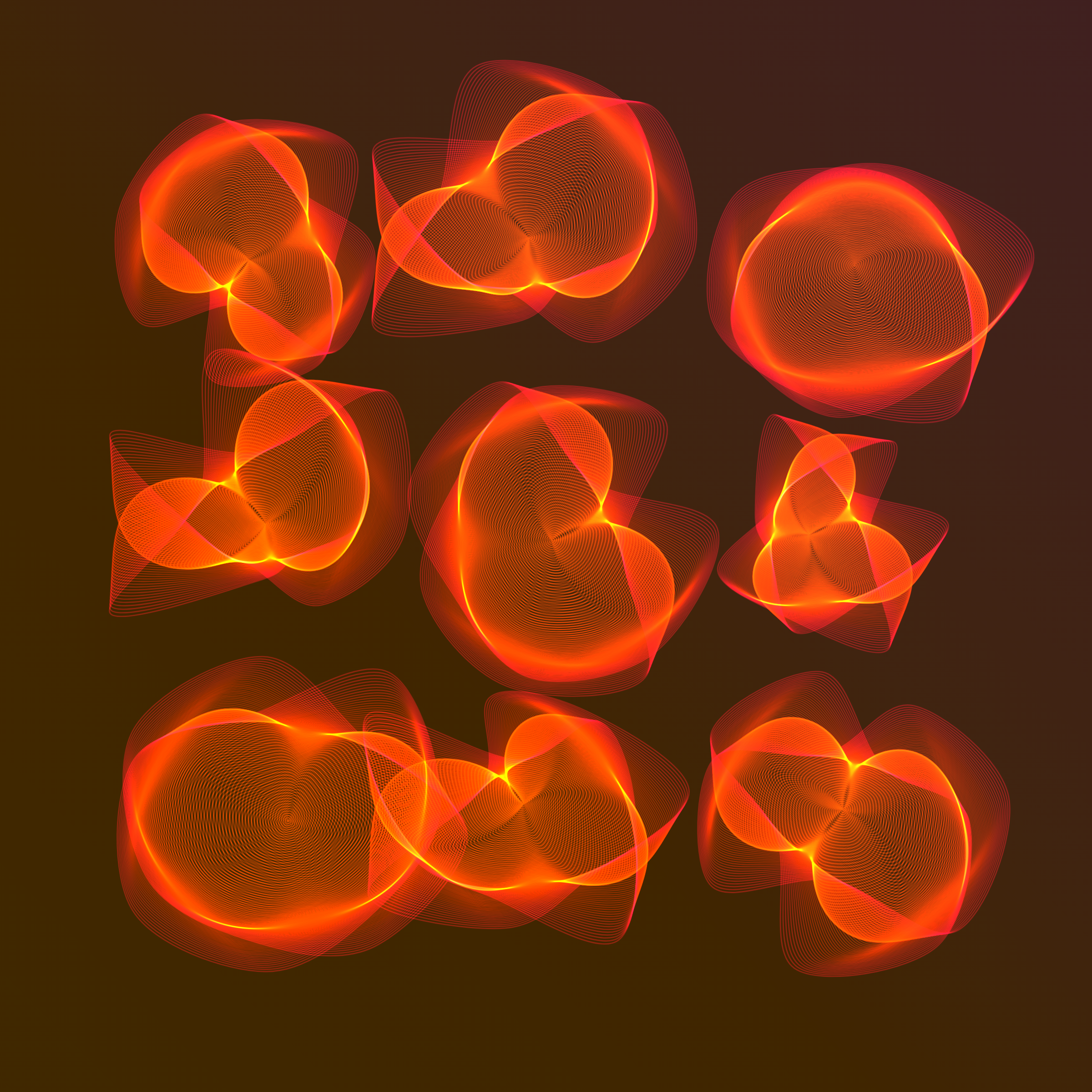 Art Blocks - Art Blocks v2 - Flowers #4682 - NFT # 116004682