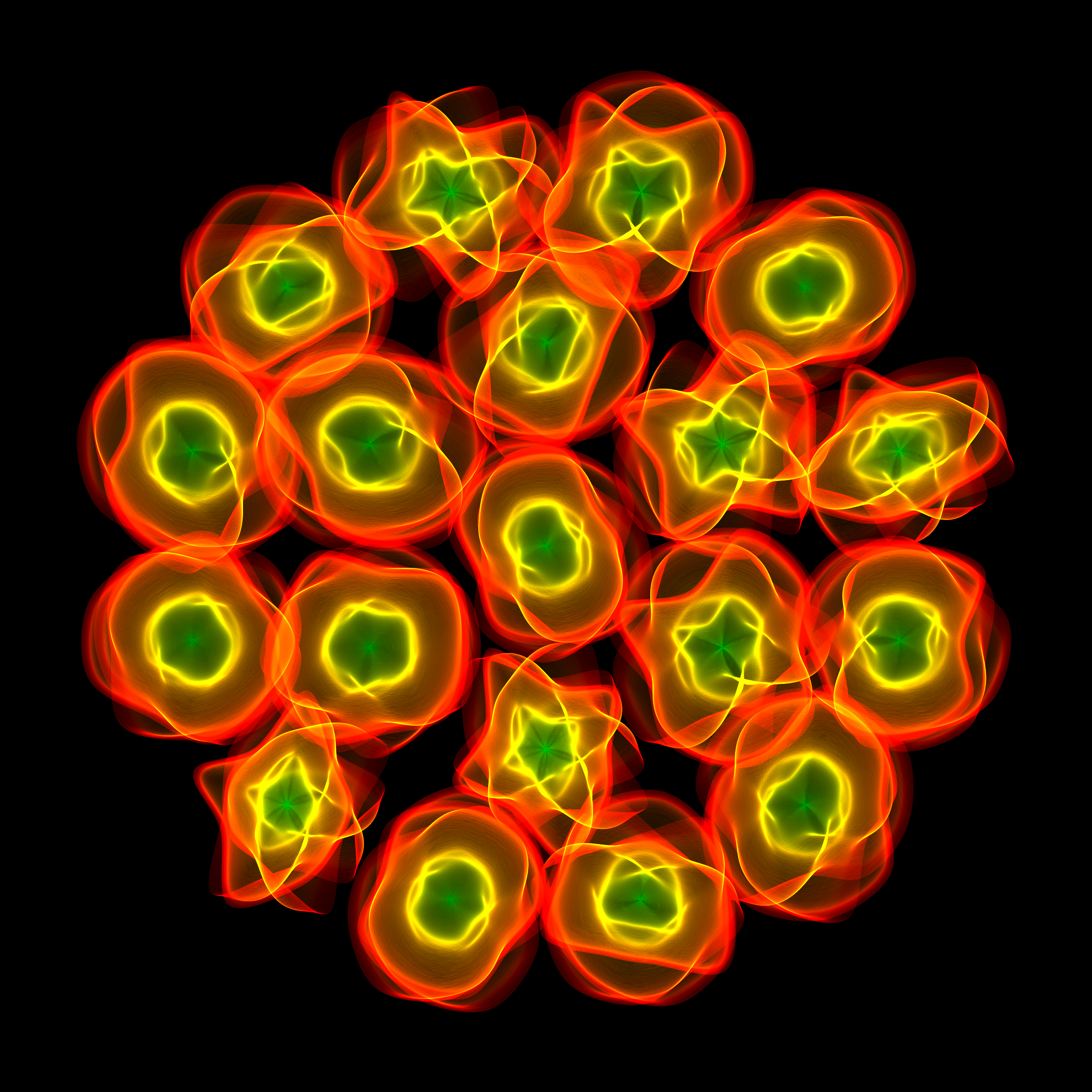 Art Blocks - Art Blocks v2 - Flowers #4685 - NFT # 116004685