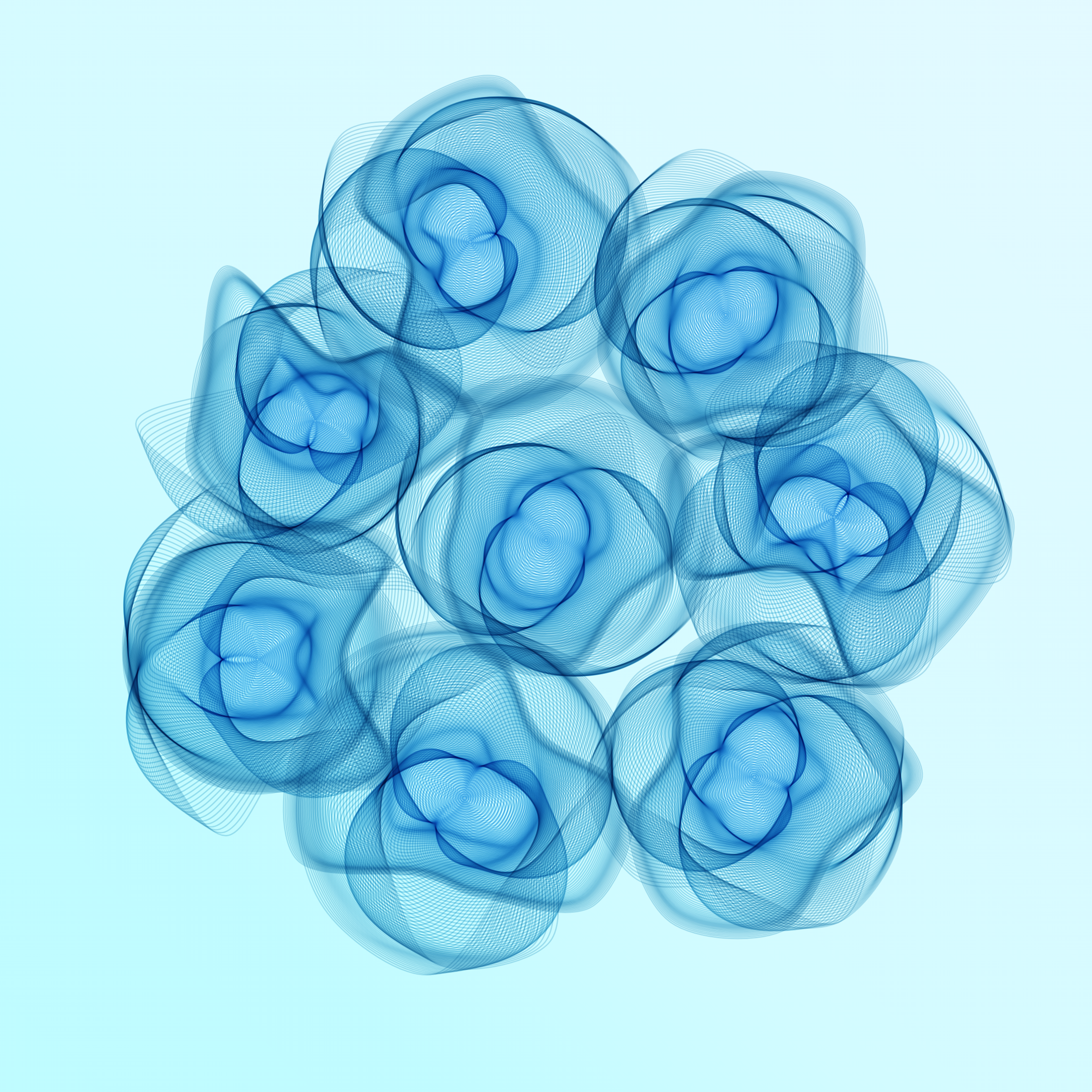 Art Blocks - Art Blocks v2 - Flowers #4691 - NFT # 116004691