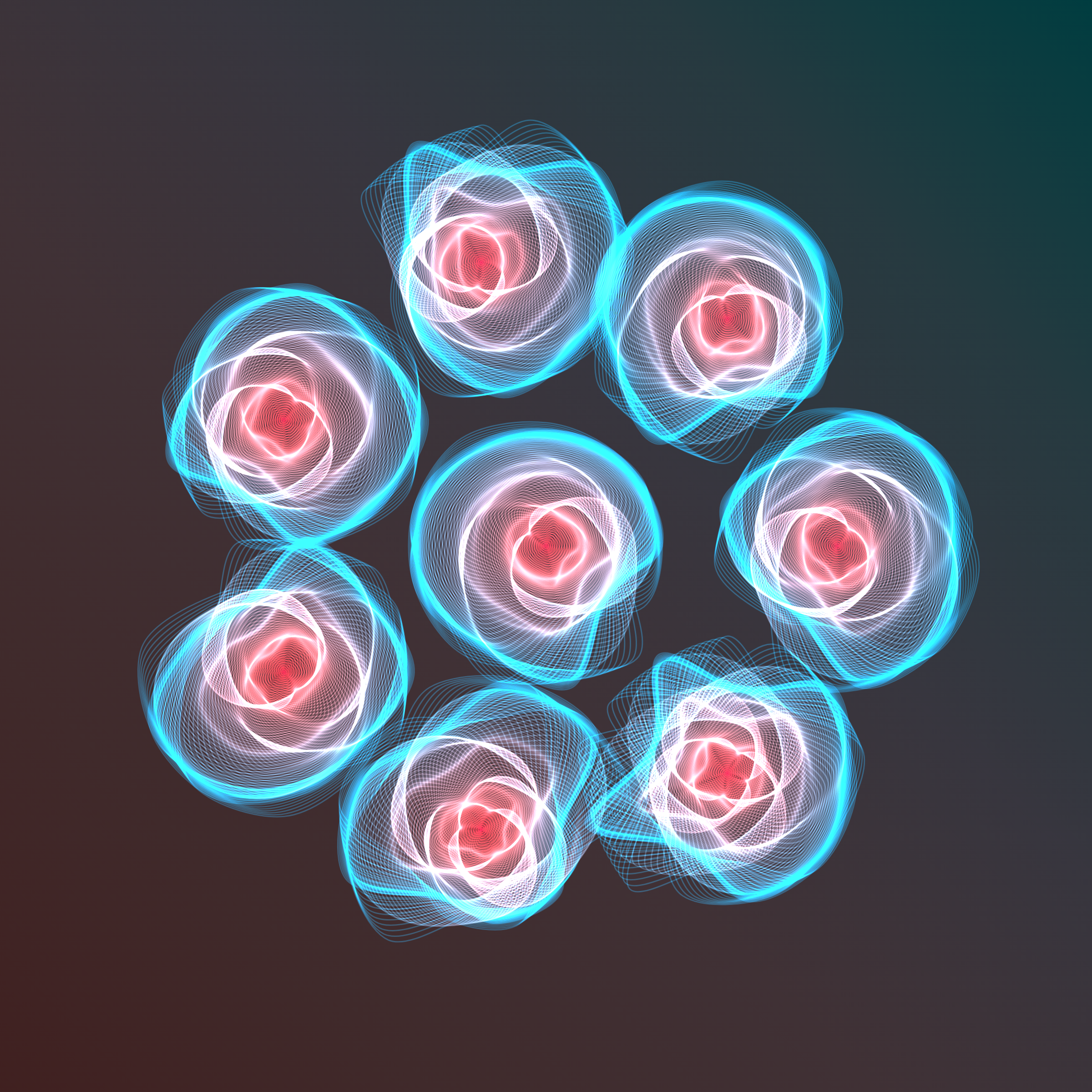 Art Blocks - Art Blocks v2 - Flowers #4697 - NFT # 116004697