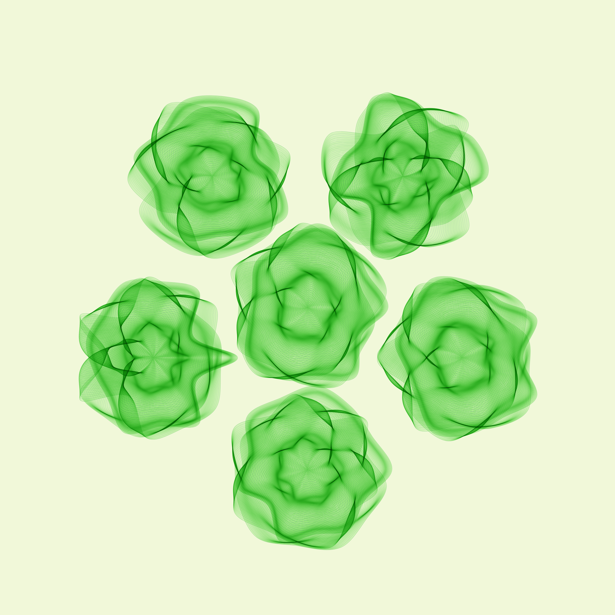 Art Blocks - Art Blocks v2 - Flowers #4698 - NFT # 116004698