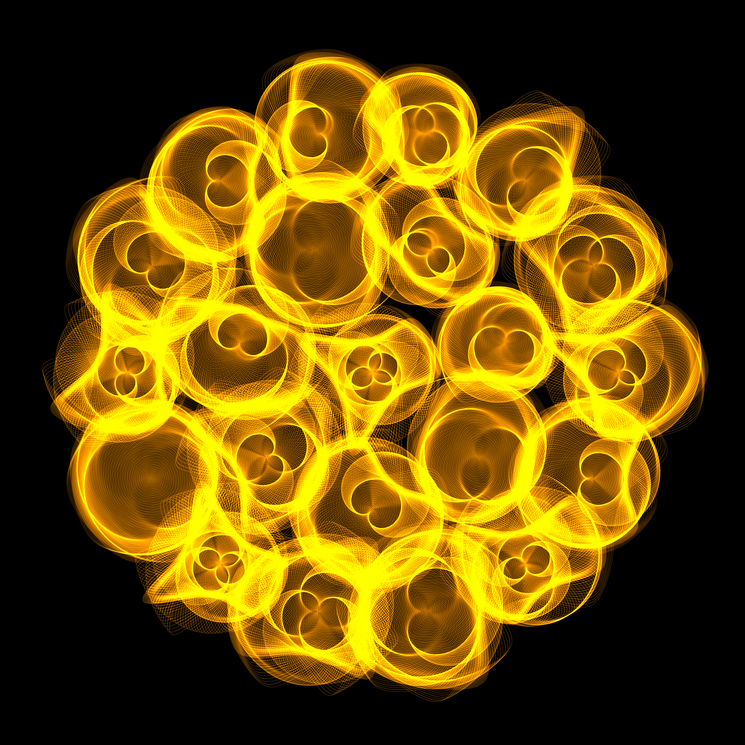 Art Blocks - Art Blocks v2 - Flowers #4702 - NFT # 116004702