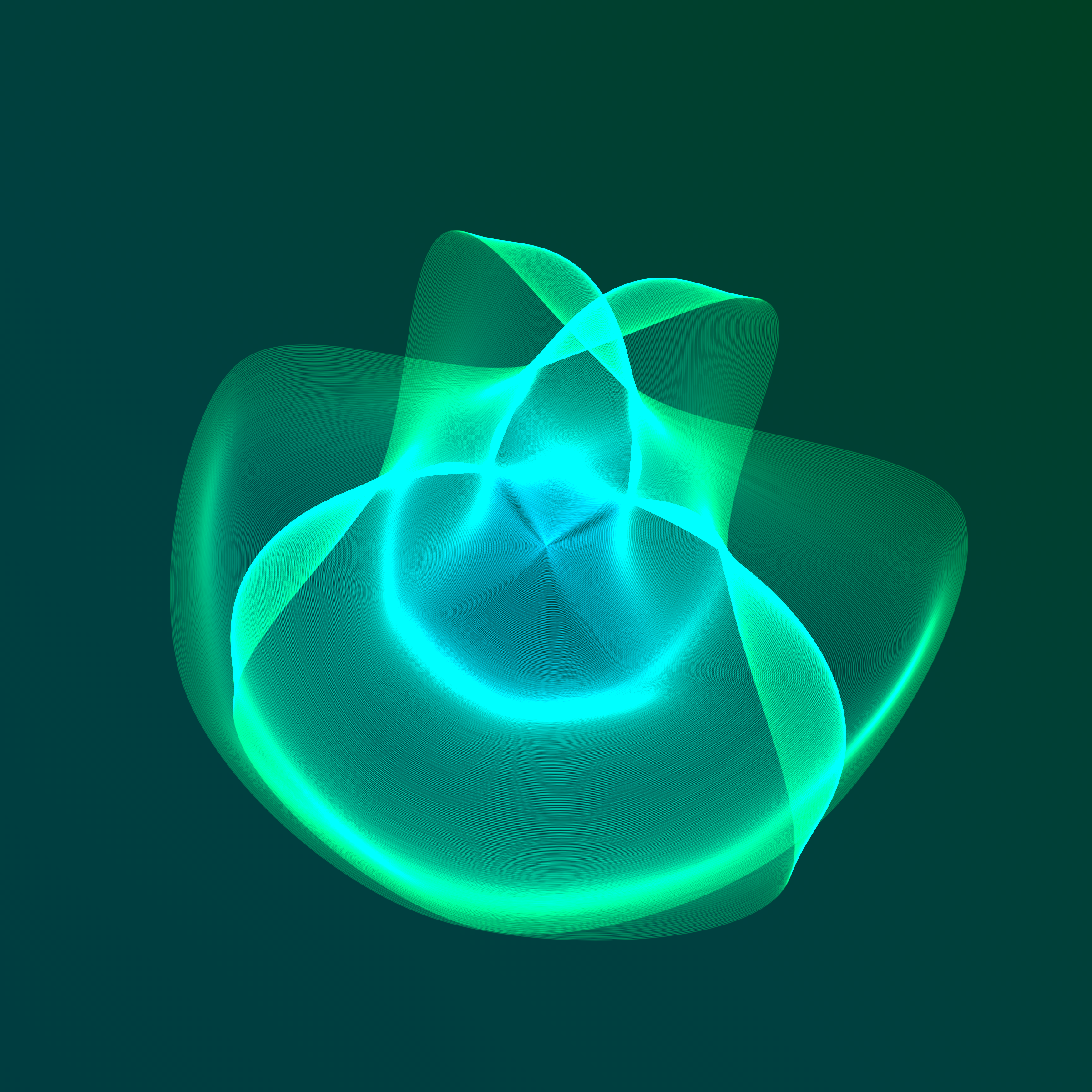 Art Blocks - Art Blocks v2 - Flowers #4707 - NFT # 116004707