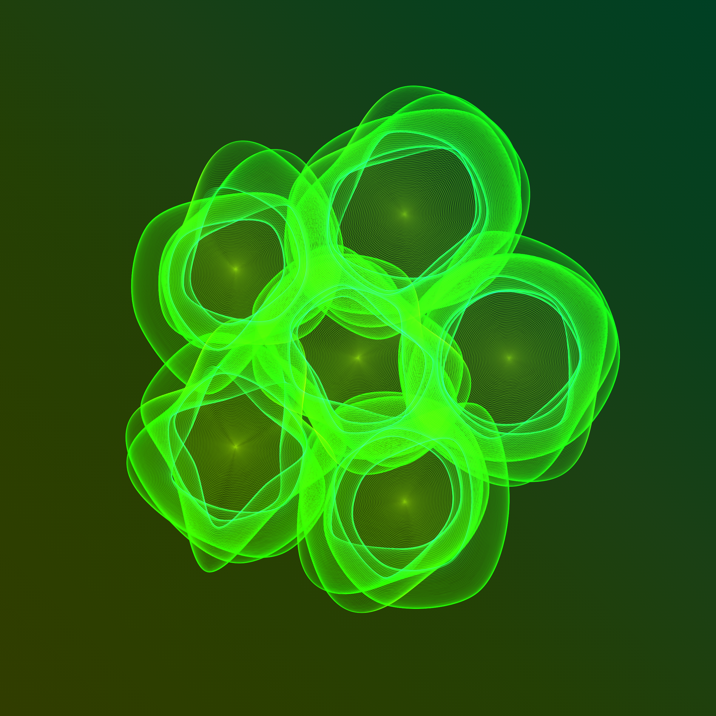 Art Blocks - Art Blocks v2 - Flowers #4713 - NFT # 116004713