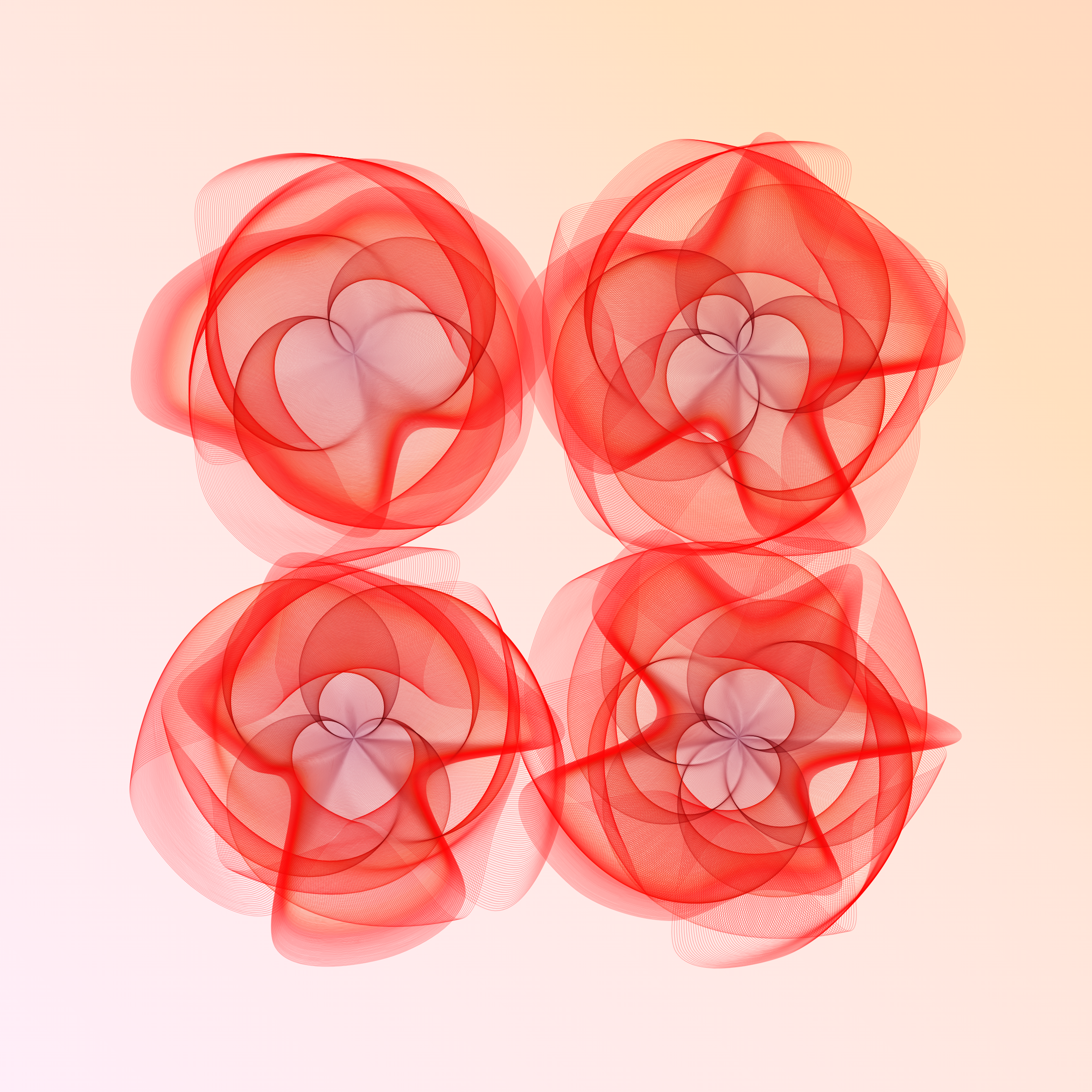 Art Blocks - Art Blocks v2 - Flowers #4714 - NFT # 116004714