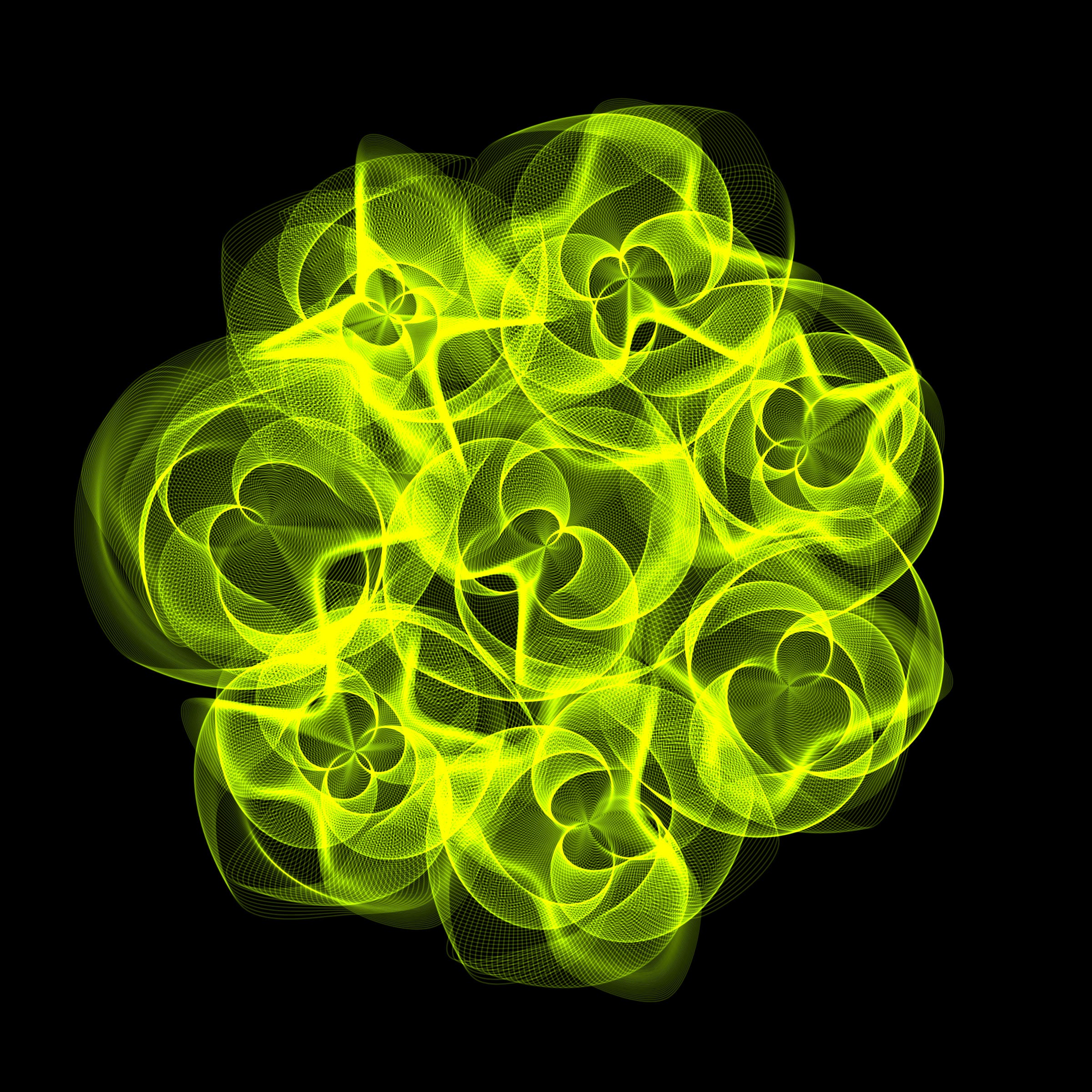 Art Blocks - Art Blocks v2 - Flowers #4715 - NFT # 116004715