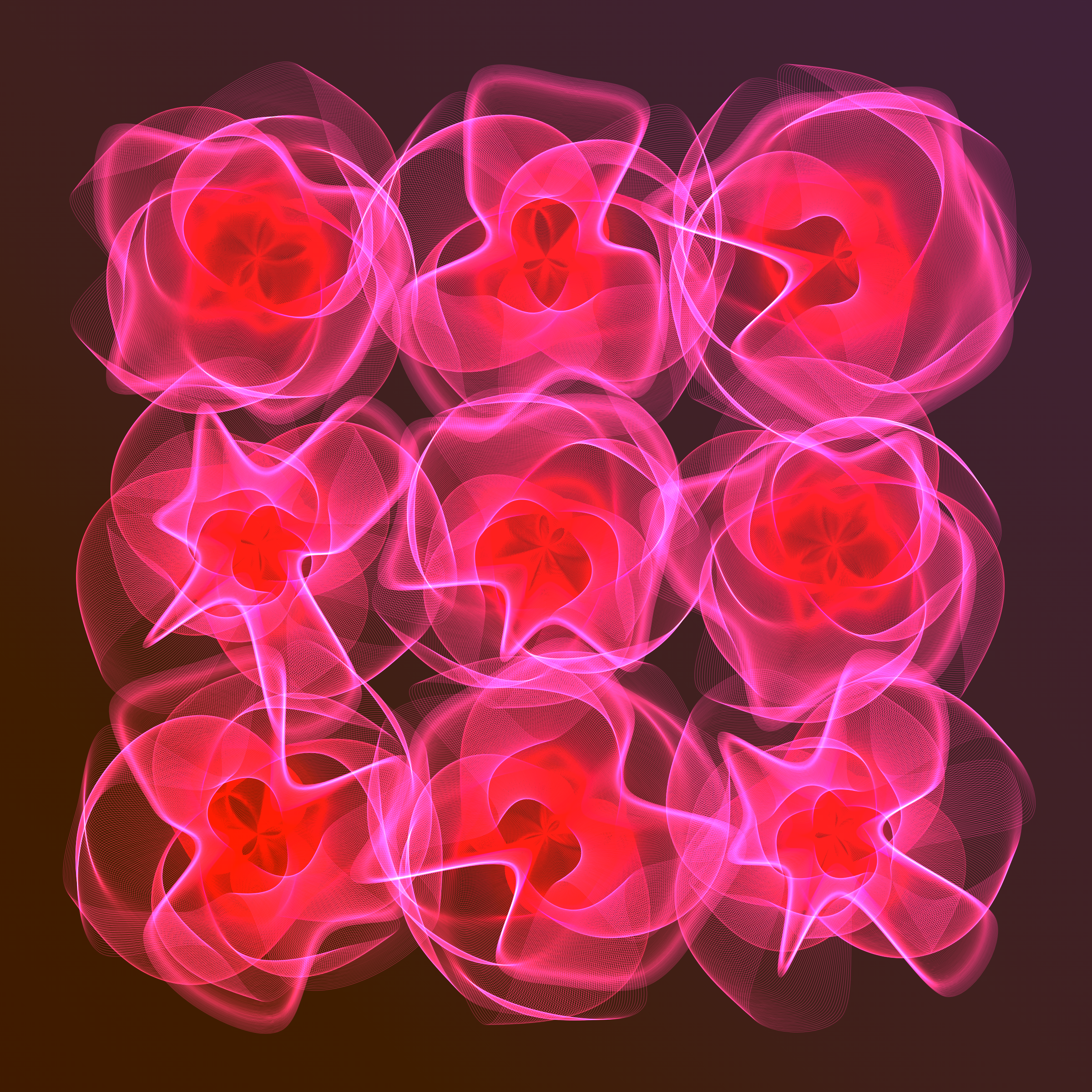 Art Blocks - Art Blocks v2 - Flowers #4717 - NFT # 116004717