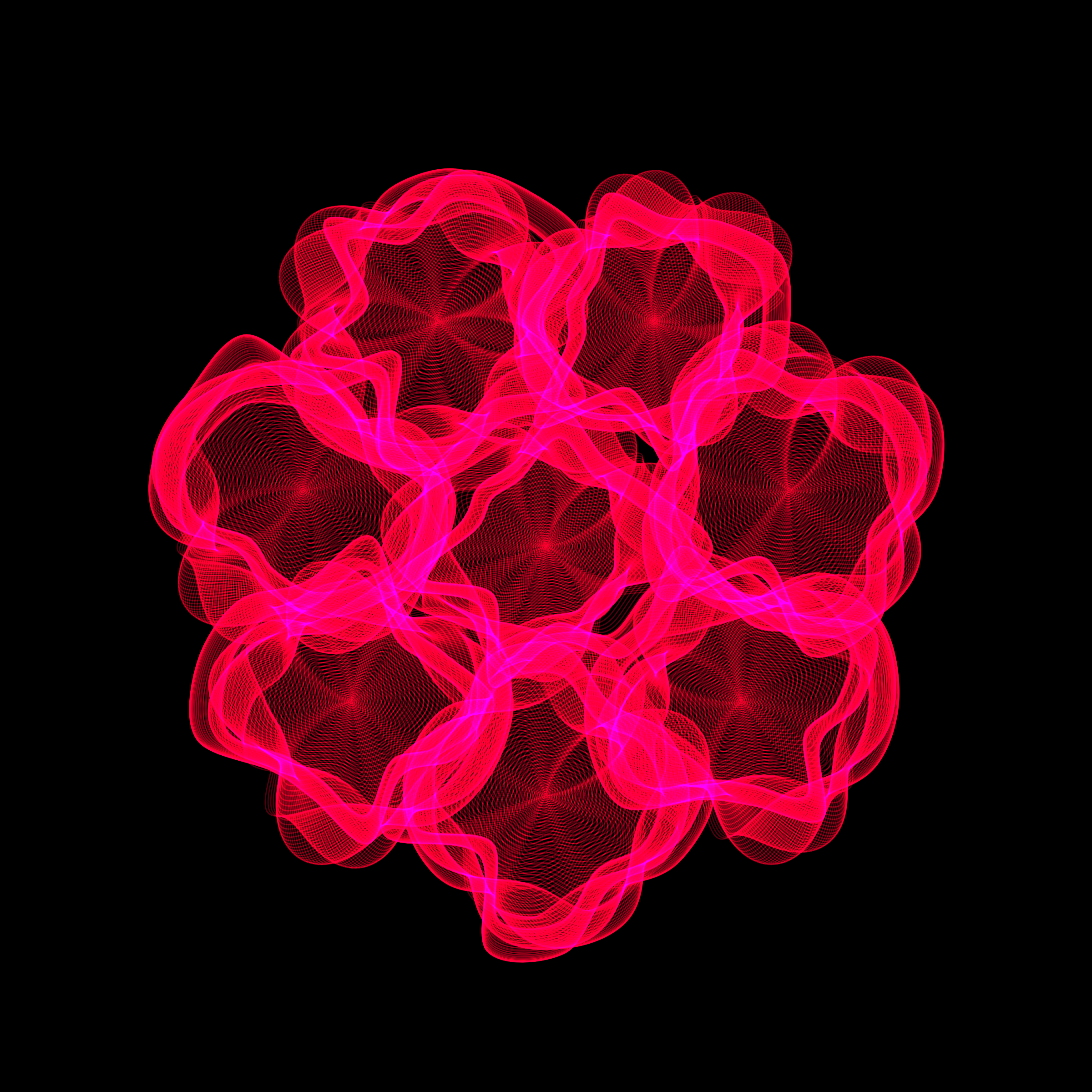 Art Blocks - Art Blocks v2 - Flowers #4718 - NFT # 116004718