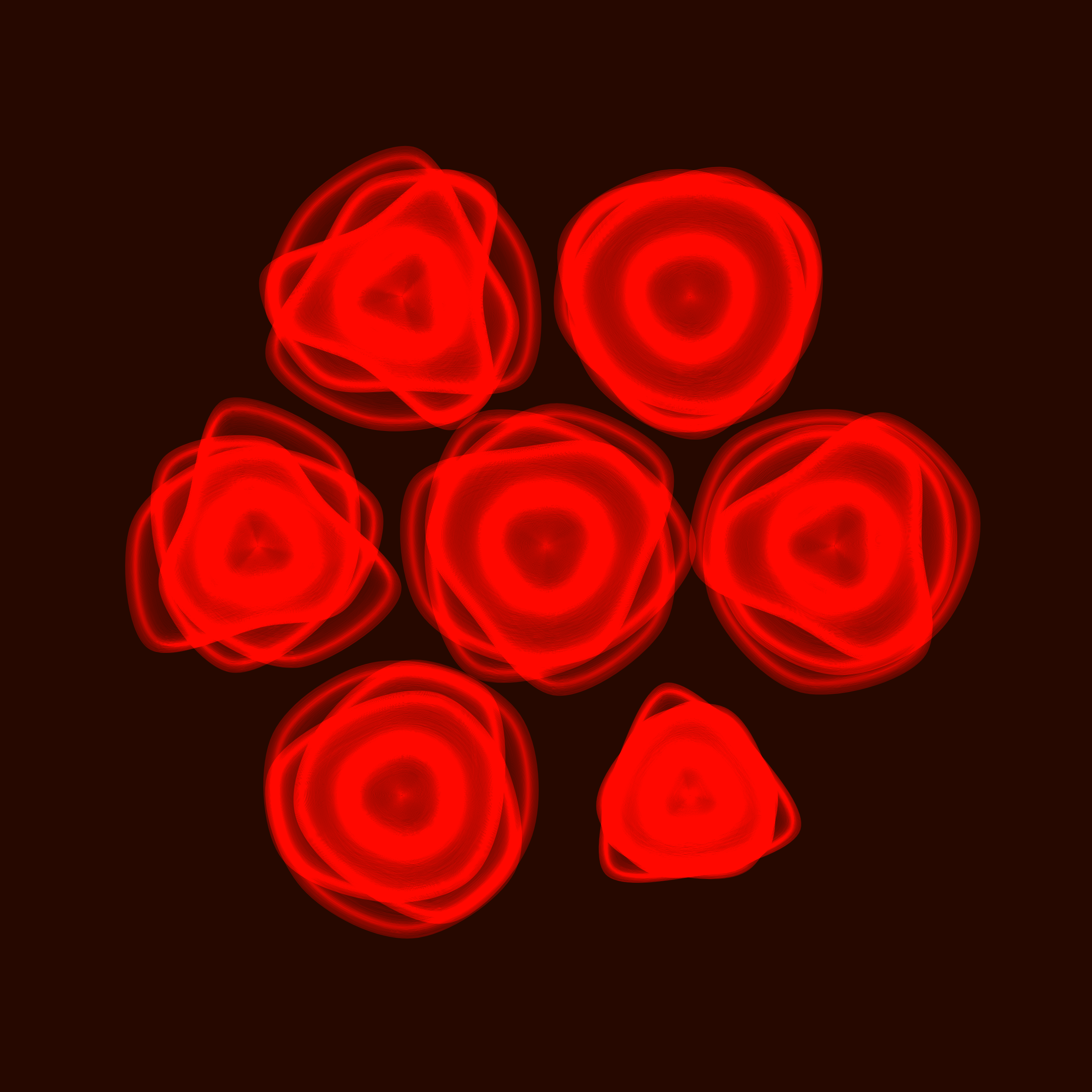 Art Blocks - Art Blocks v2 - Flowers #4727 - NFT # 116004727