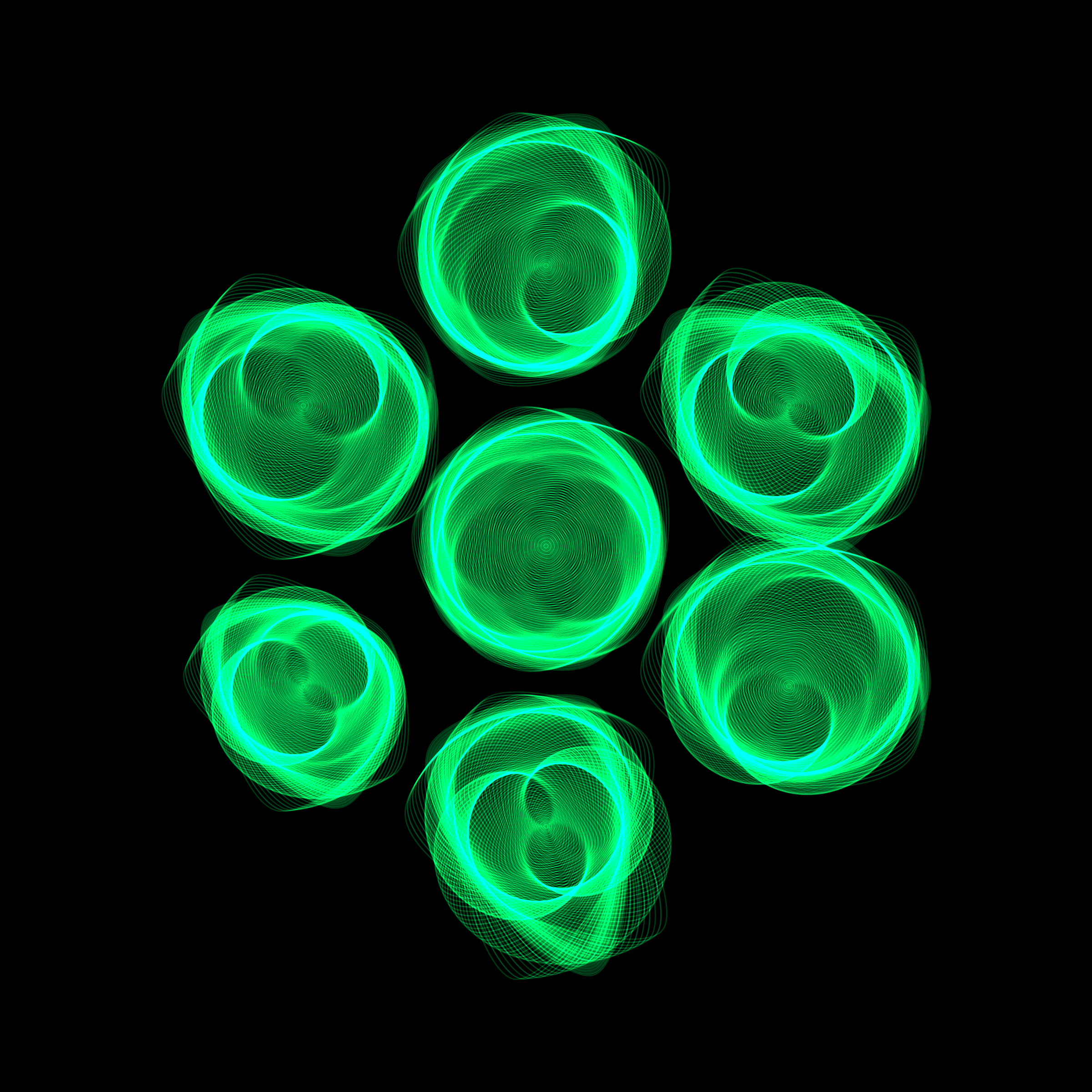 Art Blocks - Art Blocks v2 - Flowers #4730 - NFT # 116004730