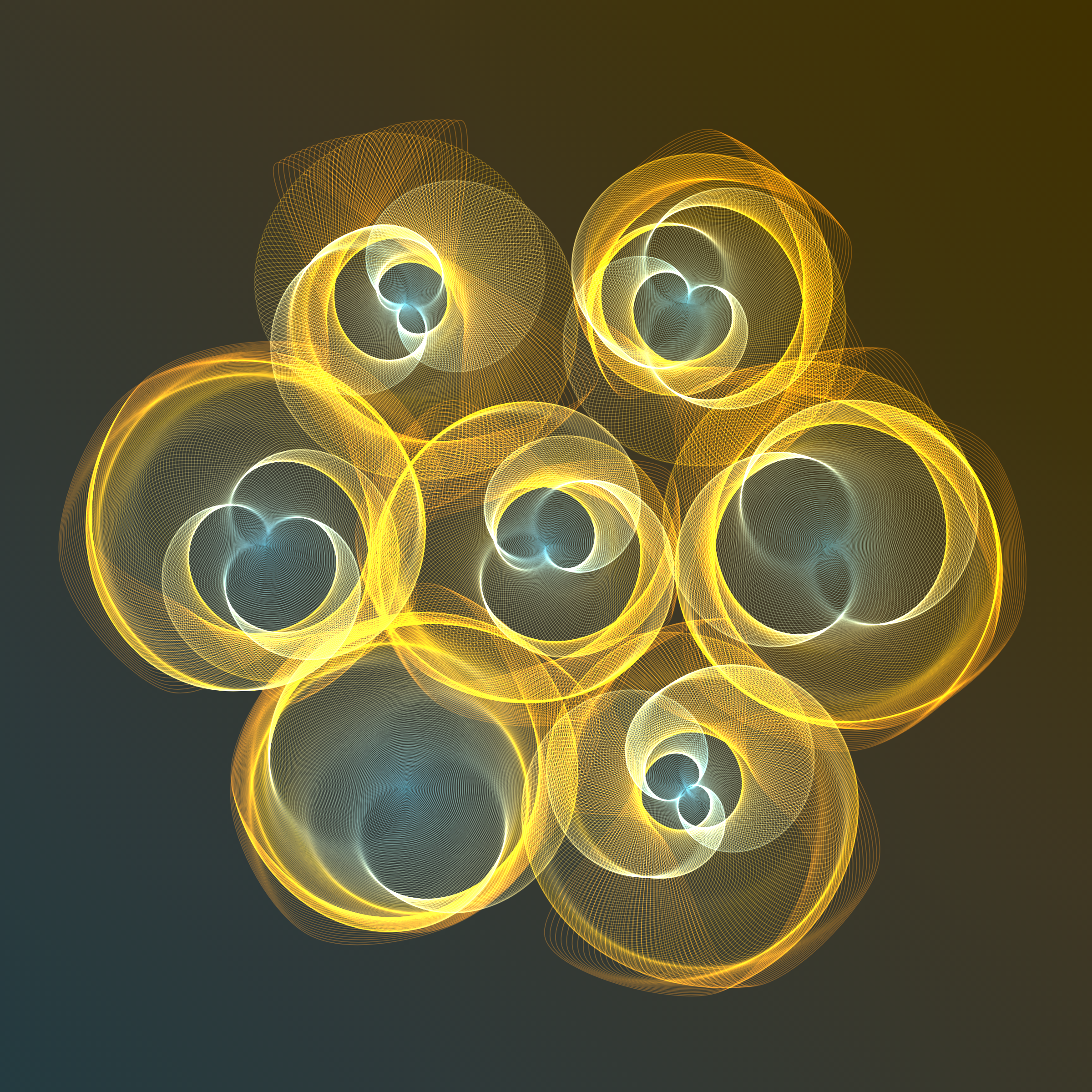 Art Blocks - Art Blocks v2 - Flowers #4732 - NFT # 116004732