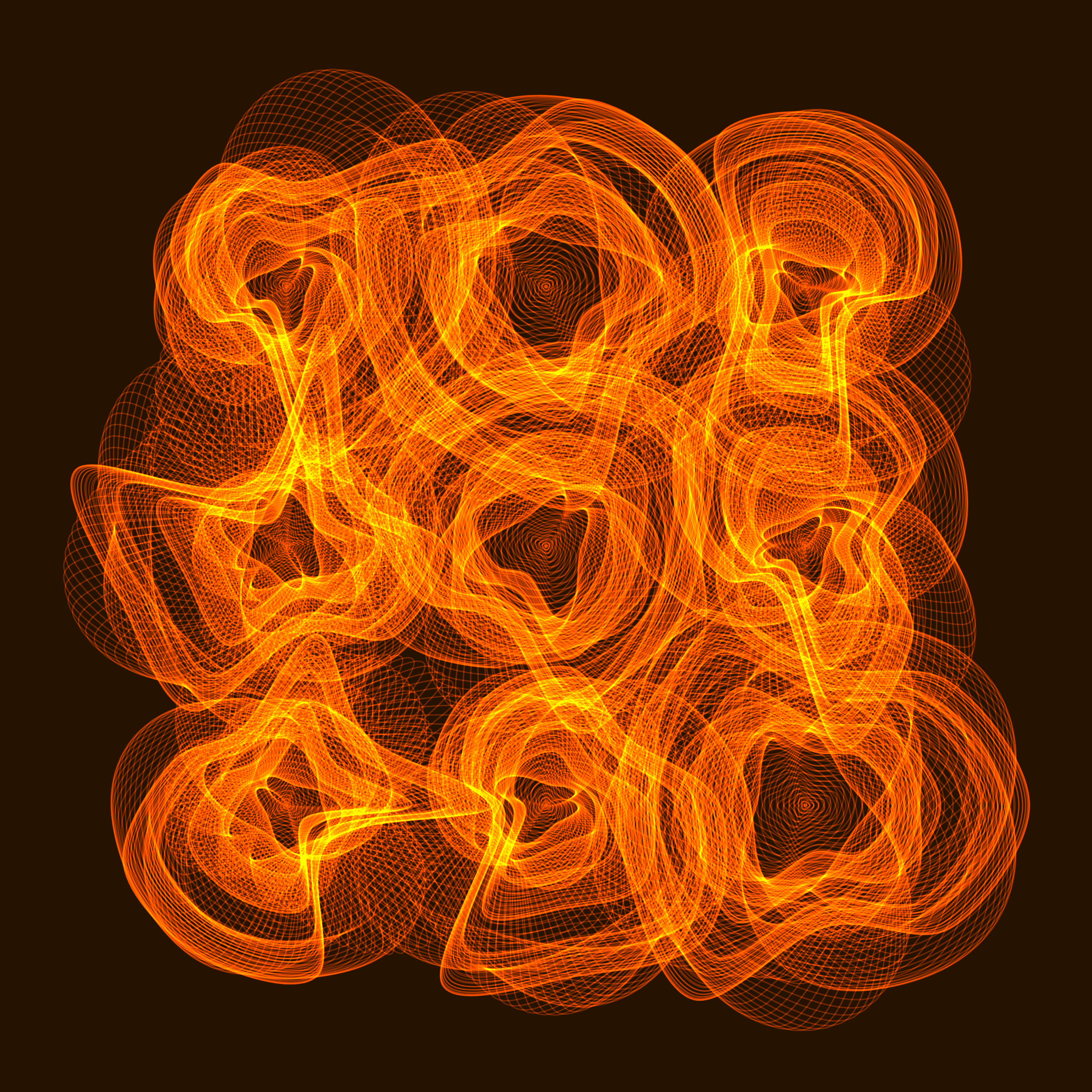 Art Blocks - Art Blocks v2 - Flowers #4738 - NFT # 116004738